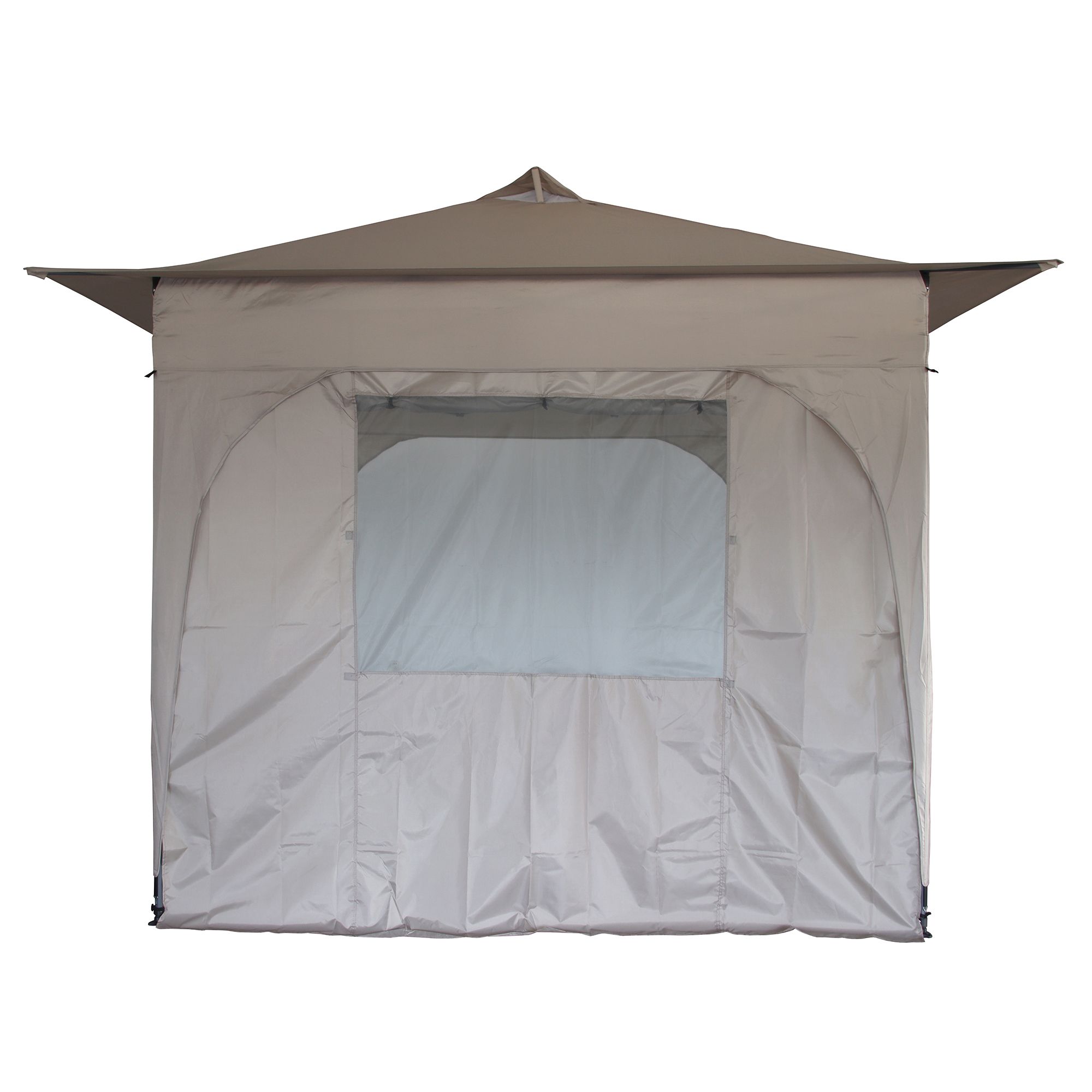 B-Ware GREEN LOUNGE 2 Seitenwände für Faltpavillon Moskitonetzfenster