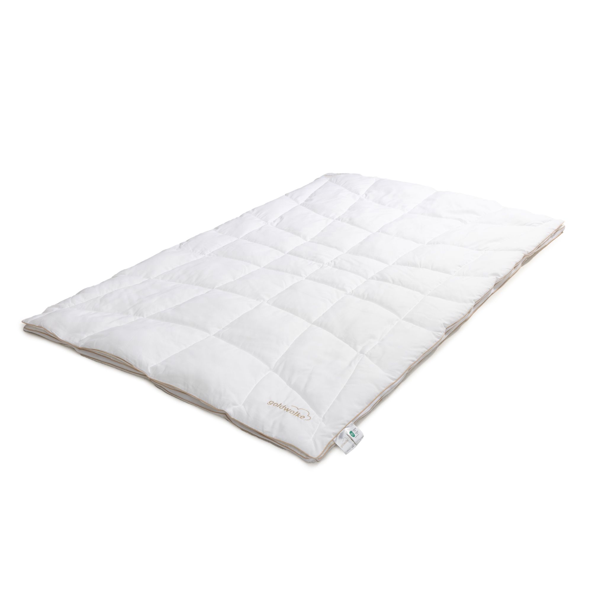 B-Ware GOLDWOLKE 4-Jahreszeitendecke HeiQ Pure-Ausrüstung antimikrobiell