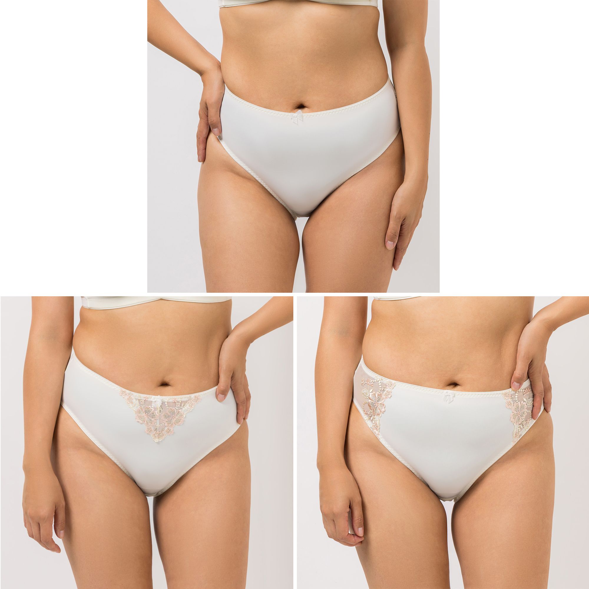 B-Ware LITTLE ROSE 3 Jazz-Slips Mikrofasermischung mit Baumwollzwickel
