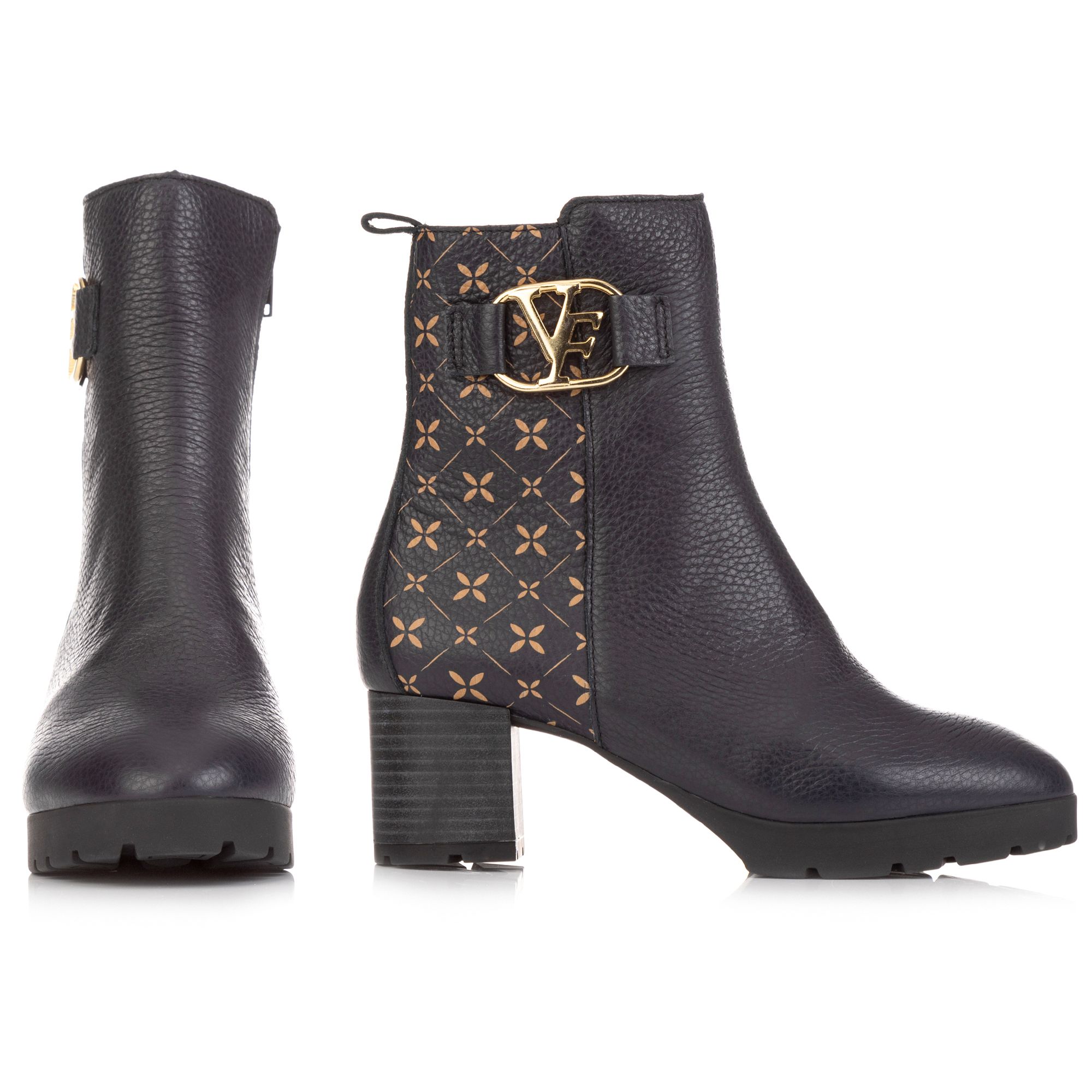 B-Ware VITAFORM Damen-Stiefelette Hirschleder Signaturedruck