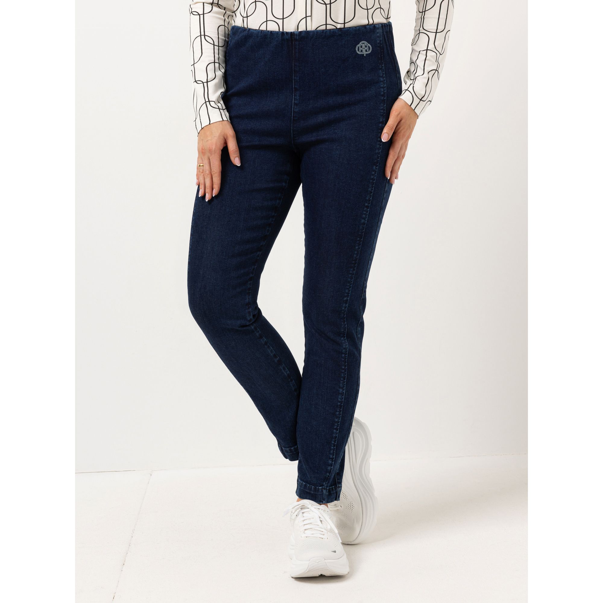 B-Ware AMINATI® Jeggings Rundumdehnbund Seitenstreifen