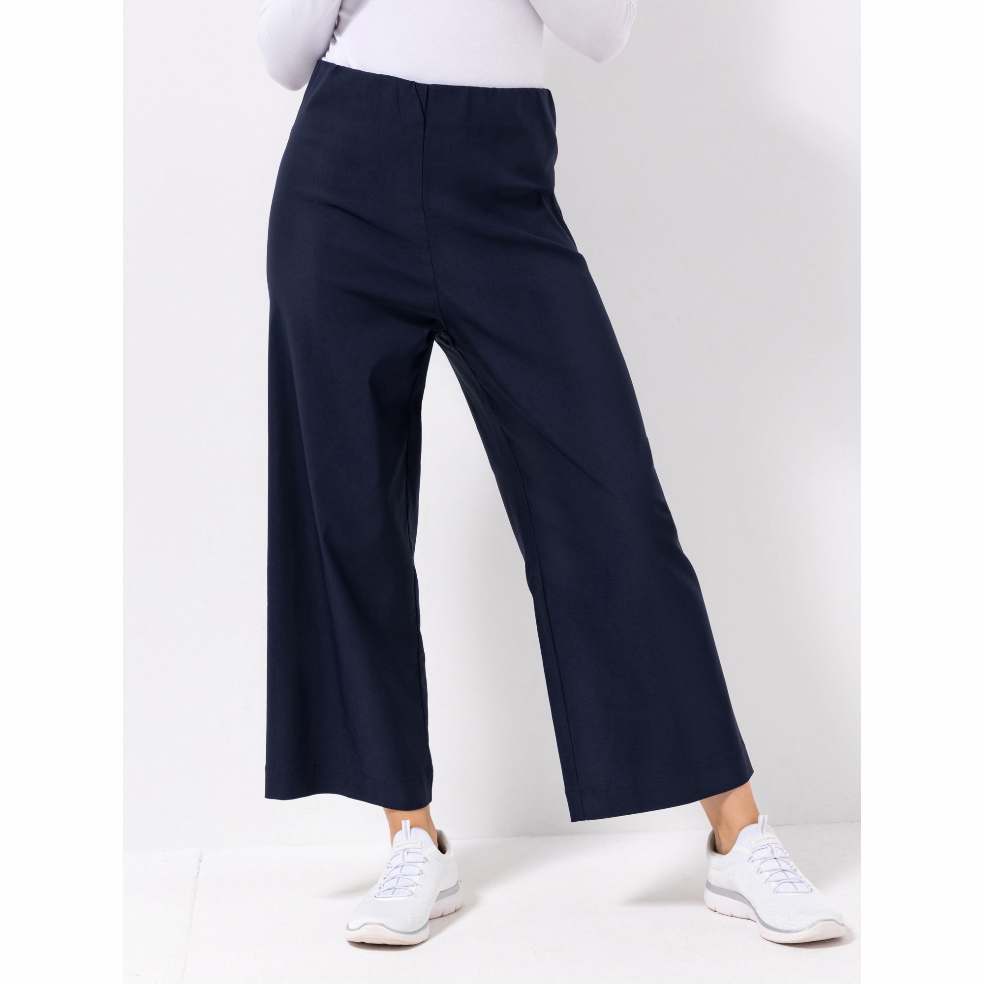 B-Ware KIM & CO. Hose, 7/8 Länge Stretch Bengalin Rundumdehnbund