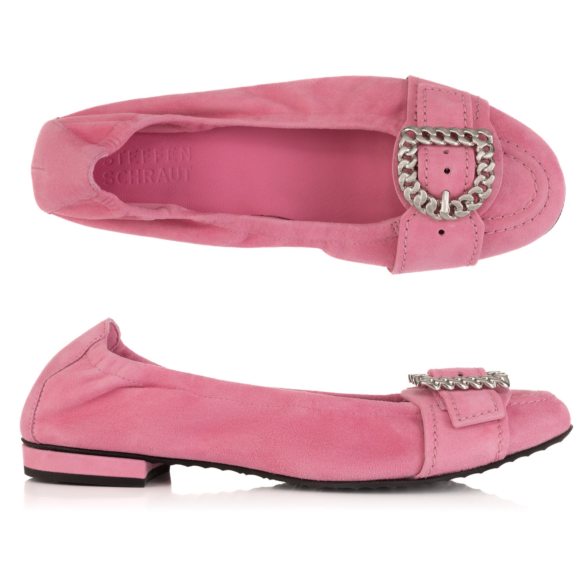 B-Ware STEFFEN SCHRAUT by Kennel & Schmenger Damen-Ballerina echt Leder