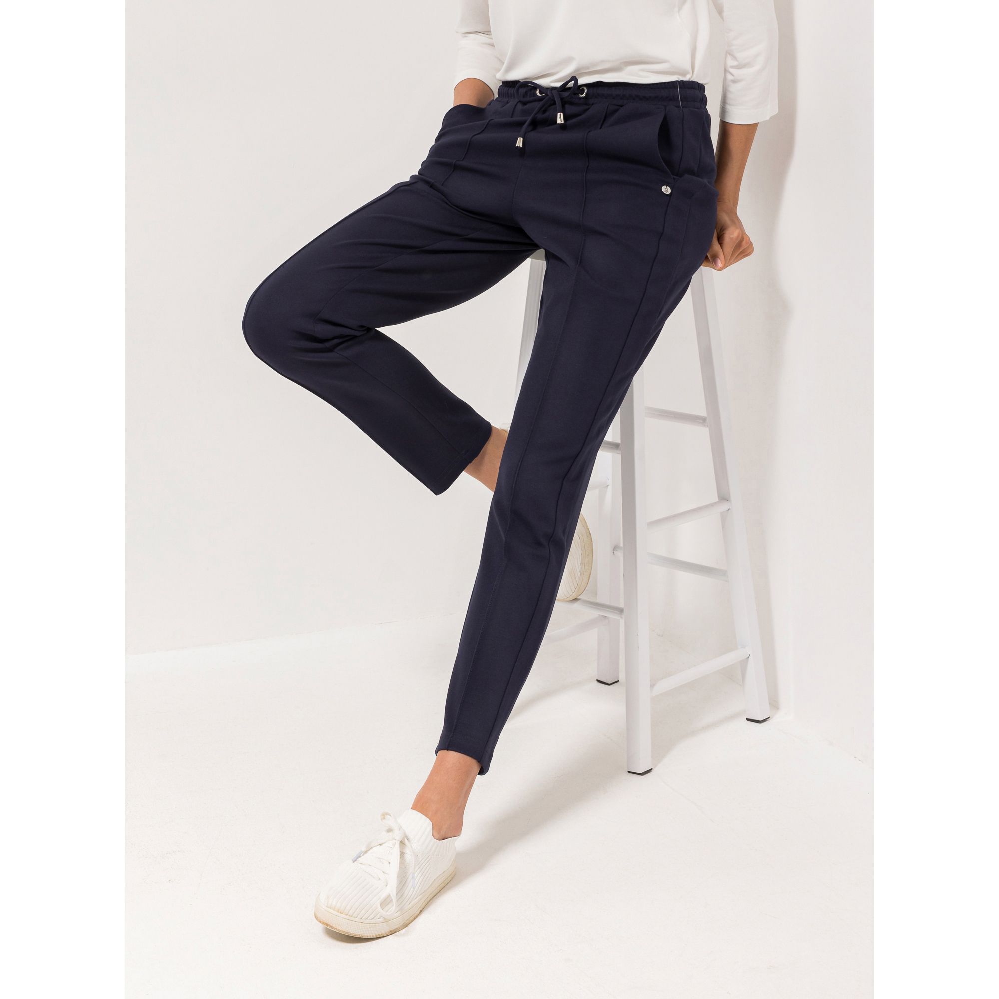 B-Ware STRANDFEIN Hose knöchellang Biesen