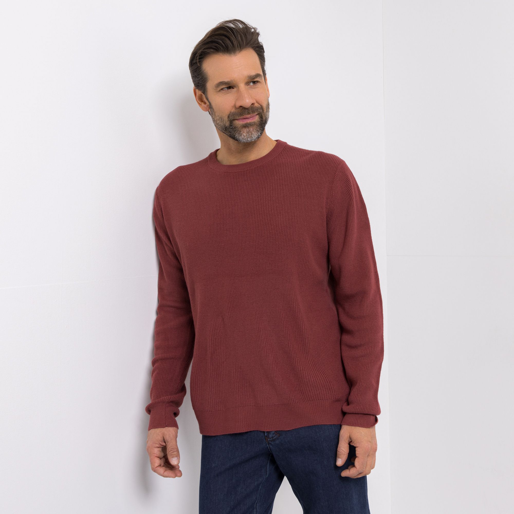 B-Ware CASHMASOFT Herren Pullover Rundhalsausschnitt Cashmeregriff