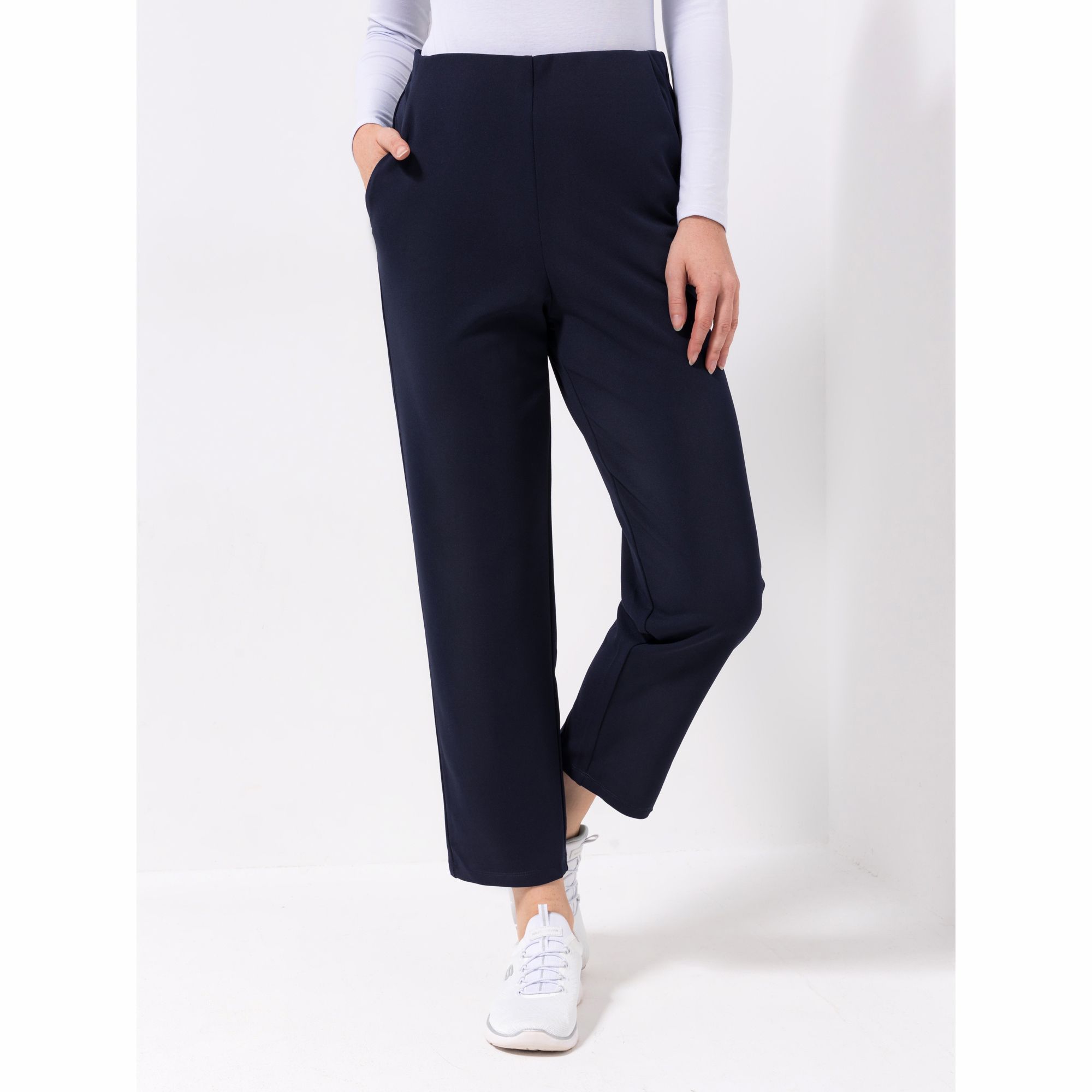 B-Ware KIM & CO. Hose, knöchellang Ponti Crepe Jersey 2 Eingrifftaschen