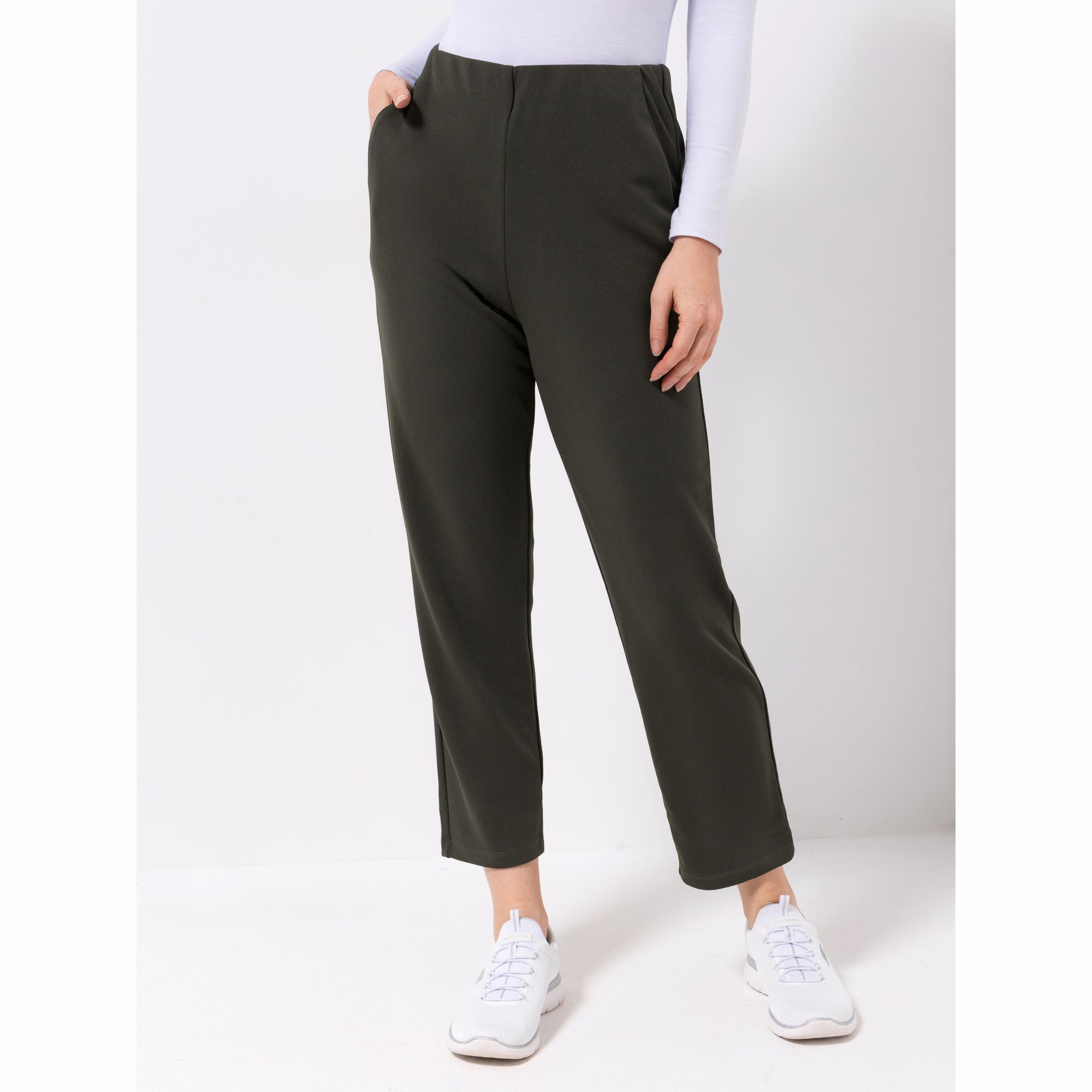 B-Ware KIM & CO. Hose, knöchellang Ponti Crepe Jersey 2 Eingrifftaschen