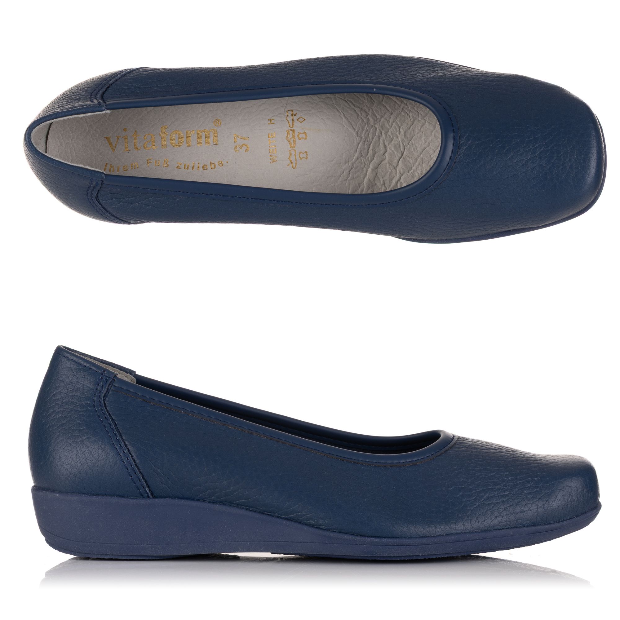 B-Ware VITAFORM Ballerina Hirschleder Sommertrendfarben