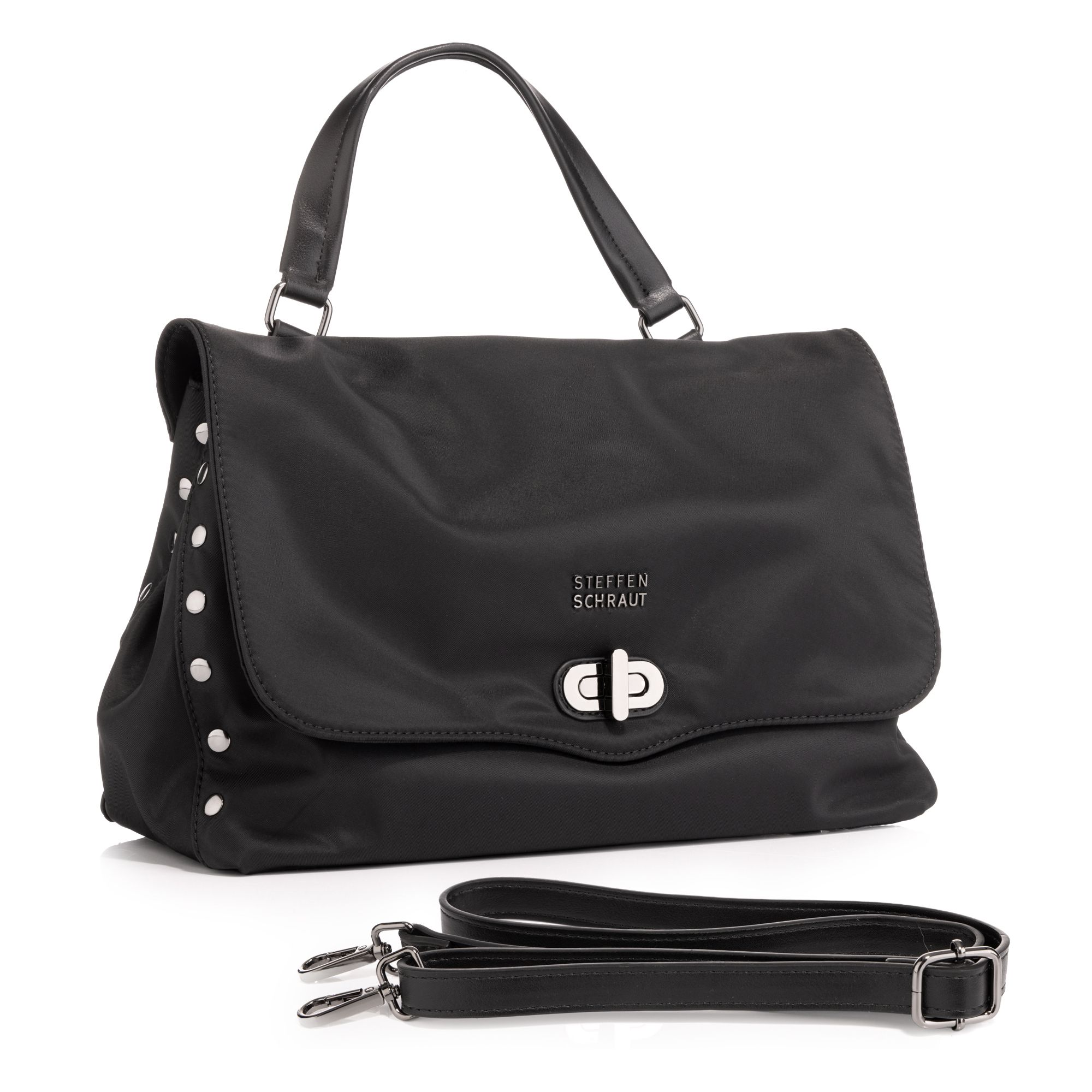 B-Ware STEFFEN SCHRAUT Henkeltasche Nietenbesatz div. Fächer
