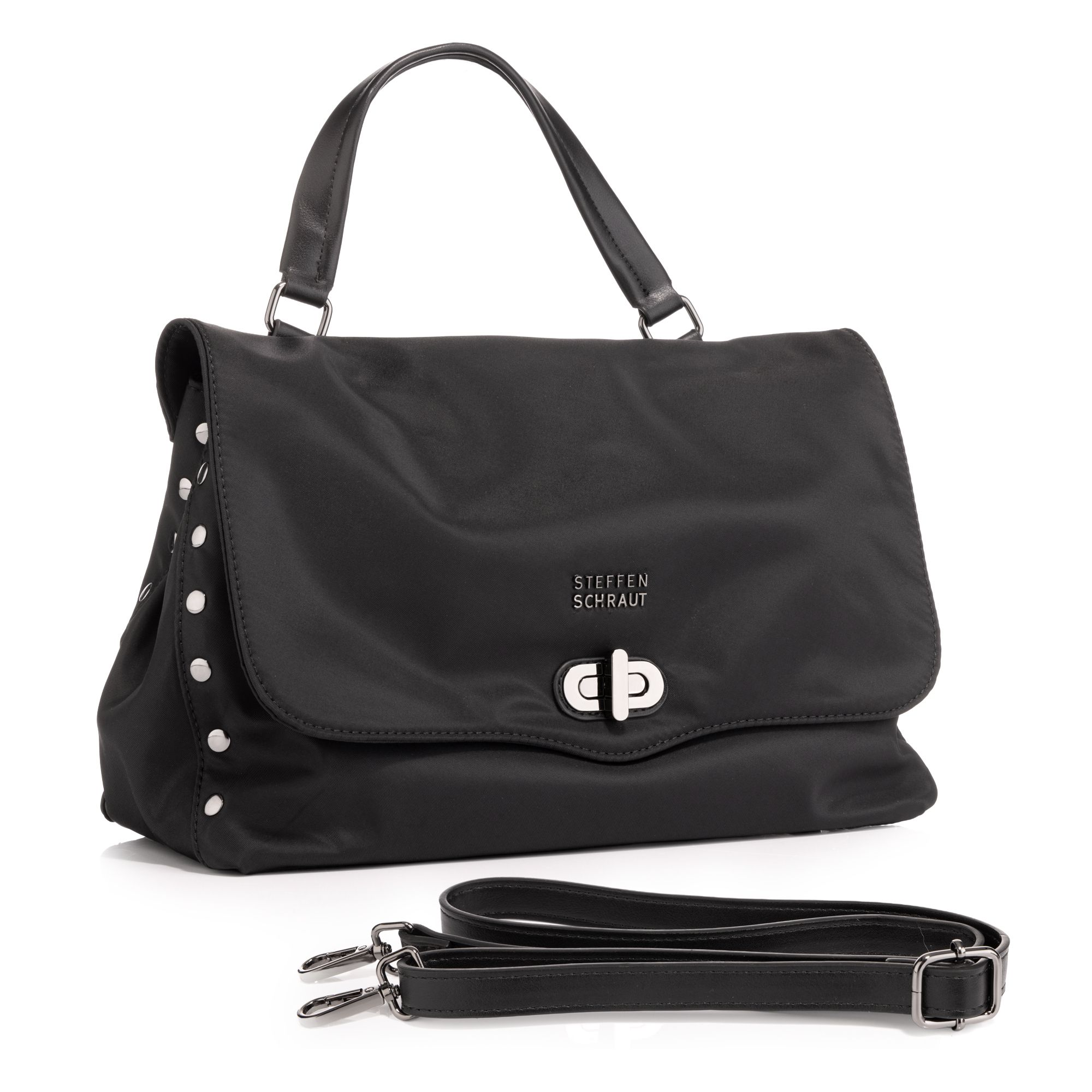 B-Ware STEFFEN SCHRAUT Henkeltasche Nietenbesatz div. Fächer