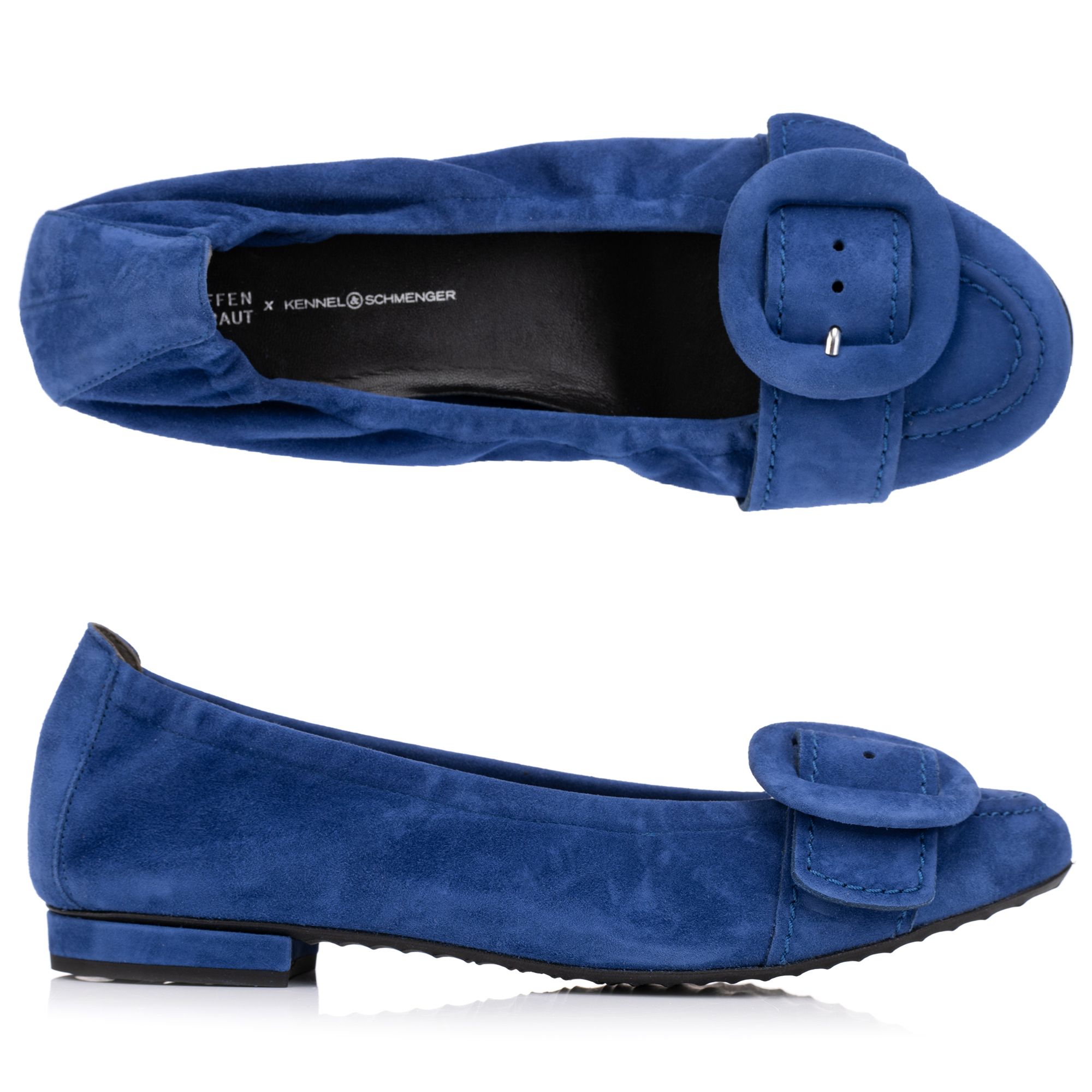B-Ware STEFFEN SCHRAUT by Kennel & Schmenger Damen-Ballerina echt Leder