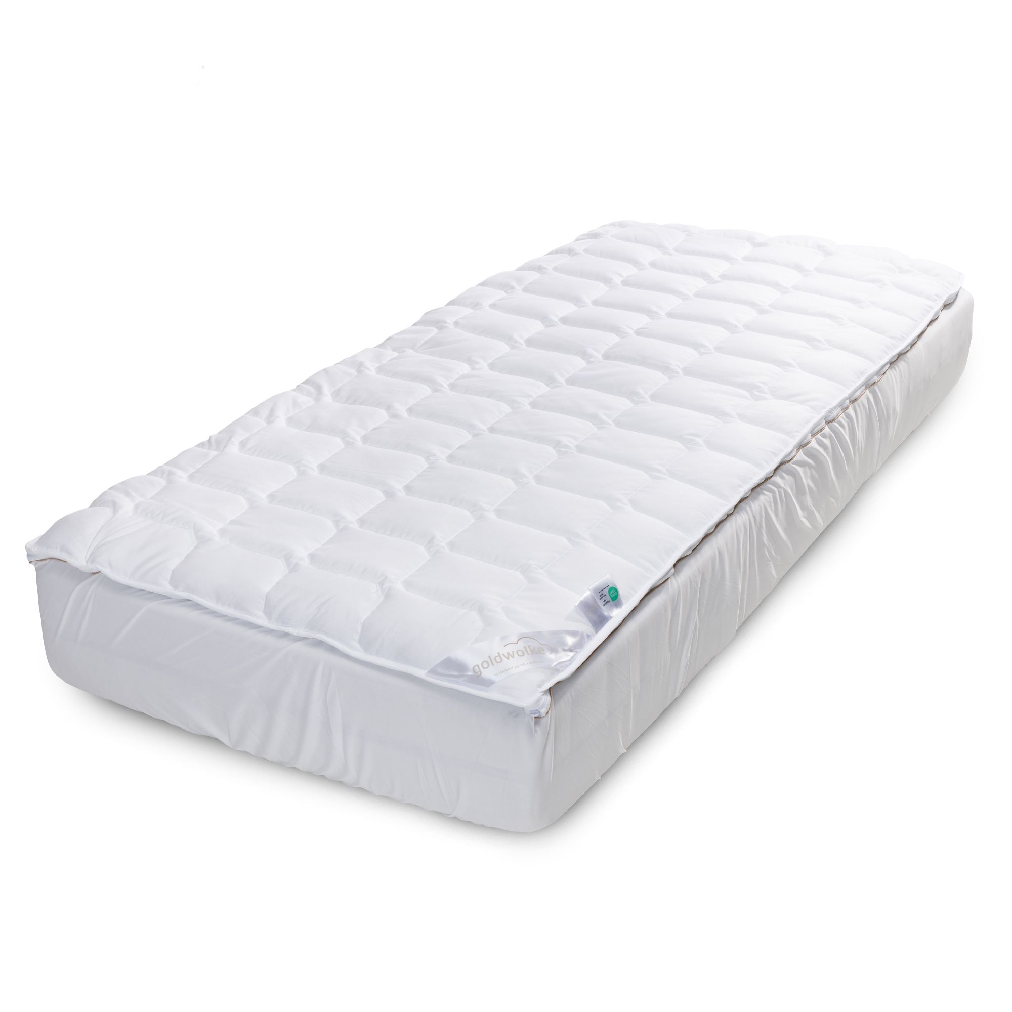 B-Ware GOLDWOLKE Unterbett Viscosticks super soft+kuschelig HeiQ Pure-Ausrüstung