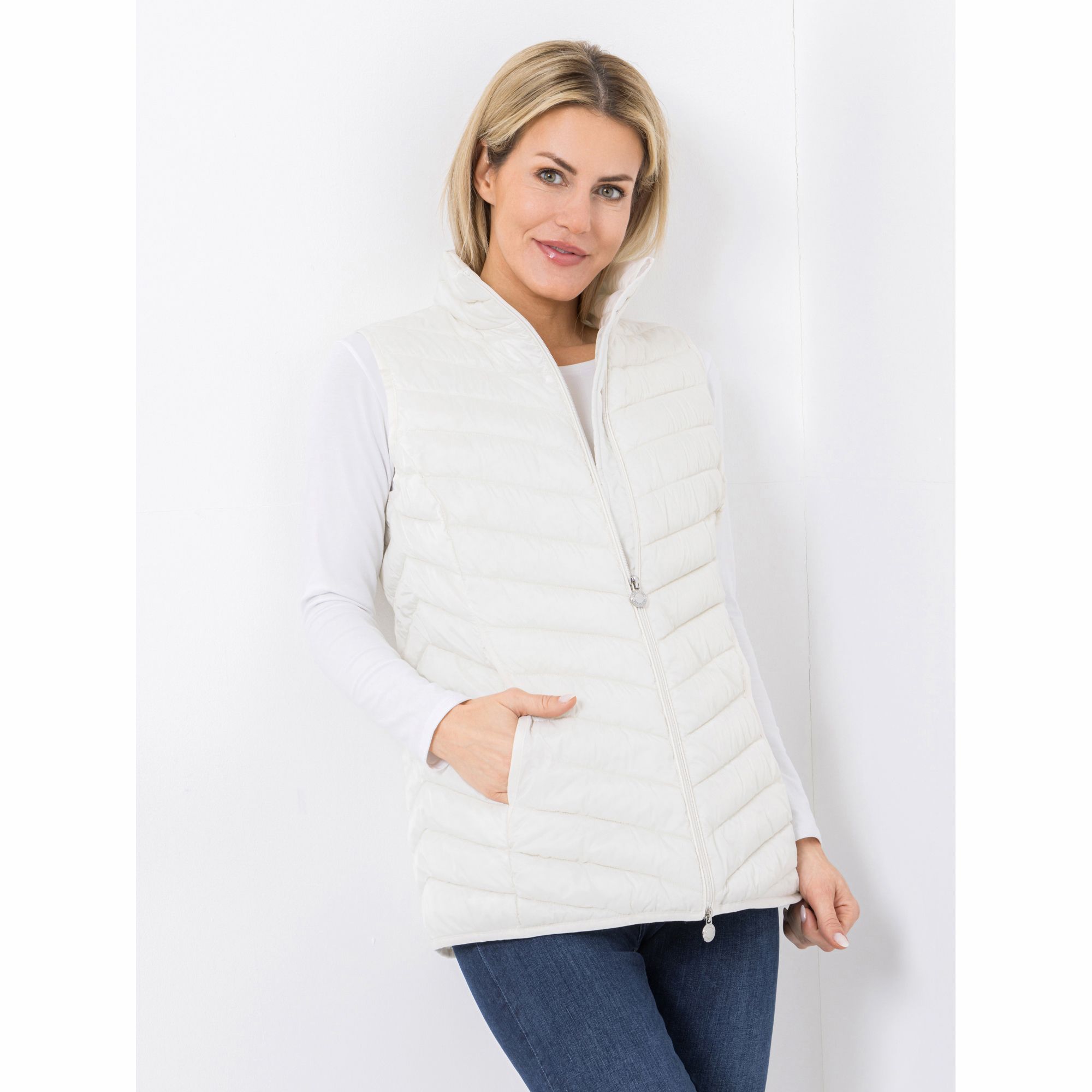 B-Ware CENTIGRADE Steppweste packbar Stehkragen