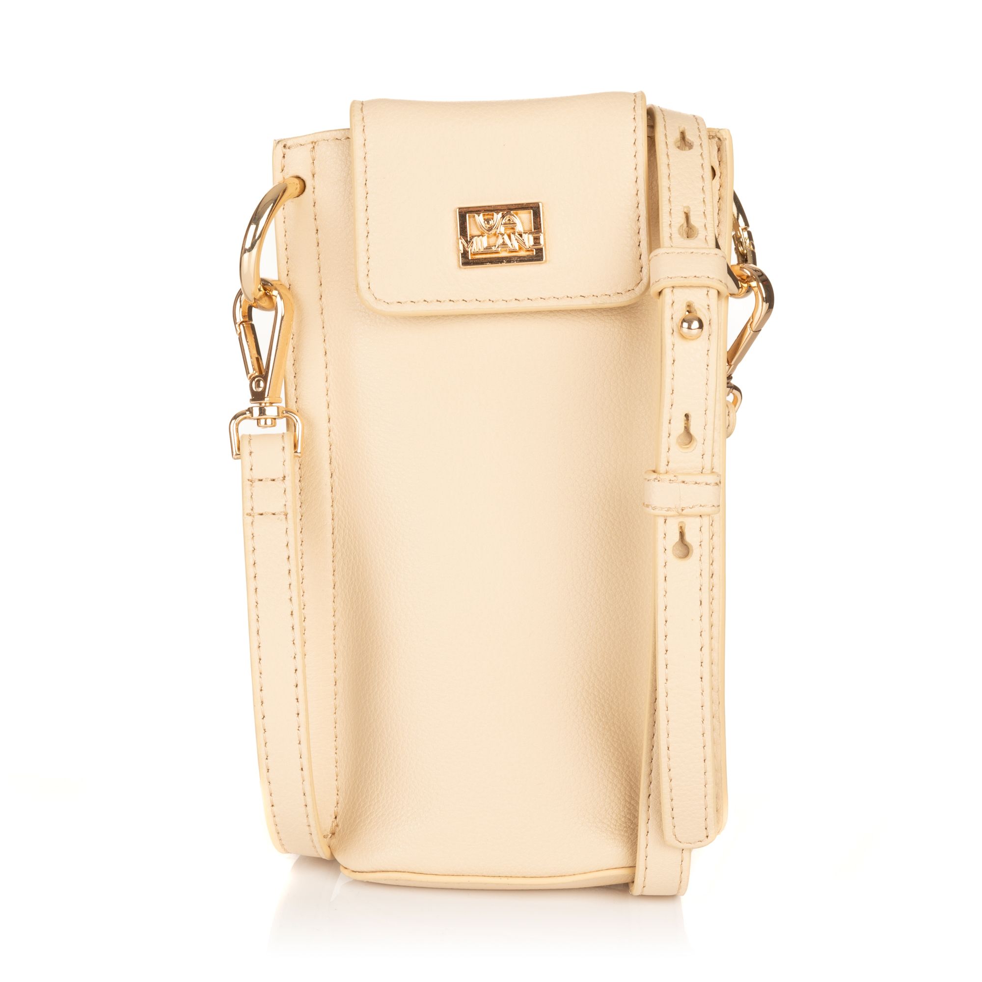 B-Ware VIA MILANO Handytasche echt Leder abn. & verstl.