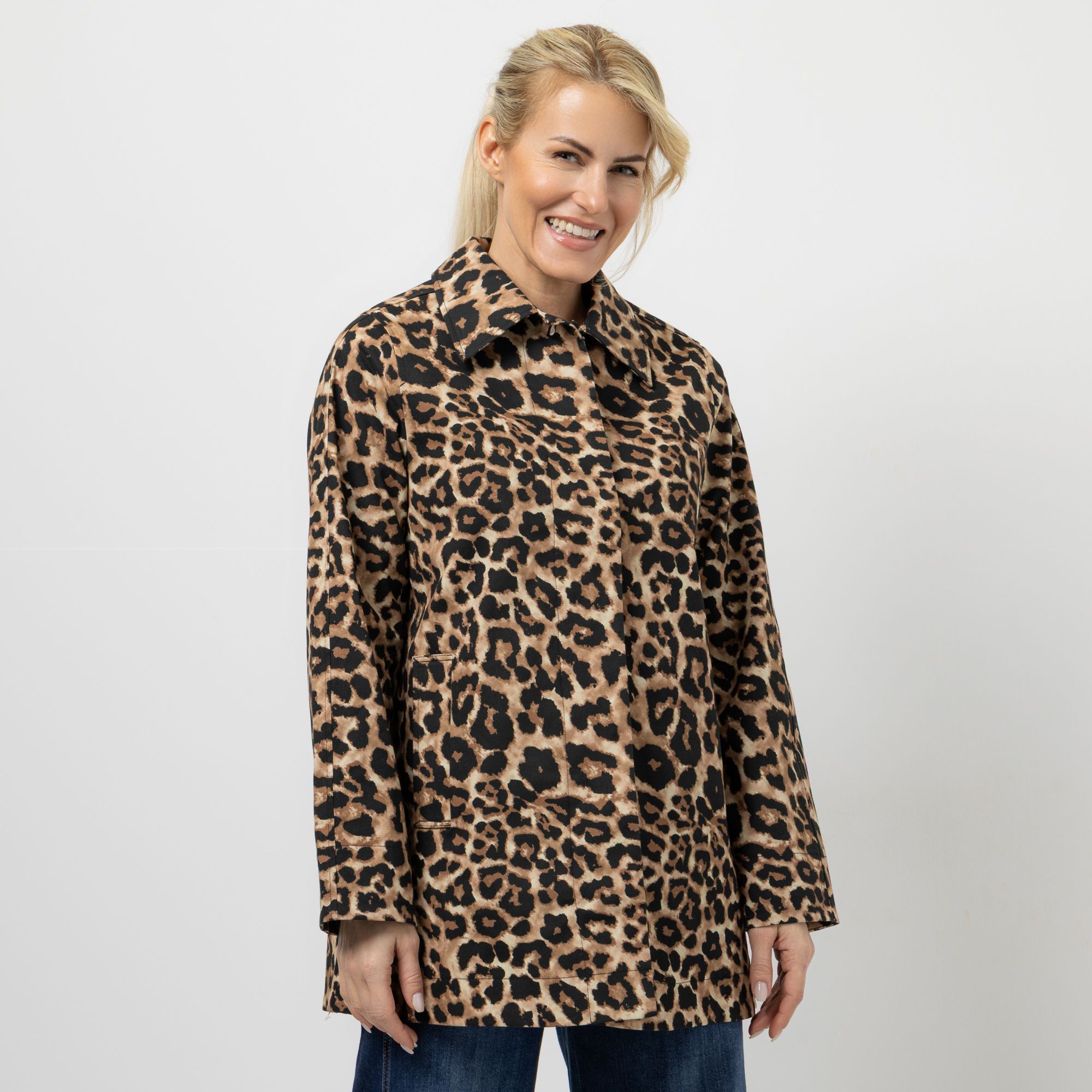 B-Ware EVA LUTZ Jacke verdeckte Knopfleiste