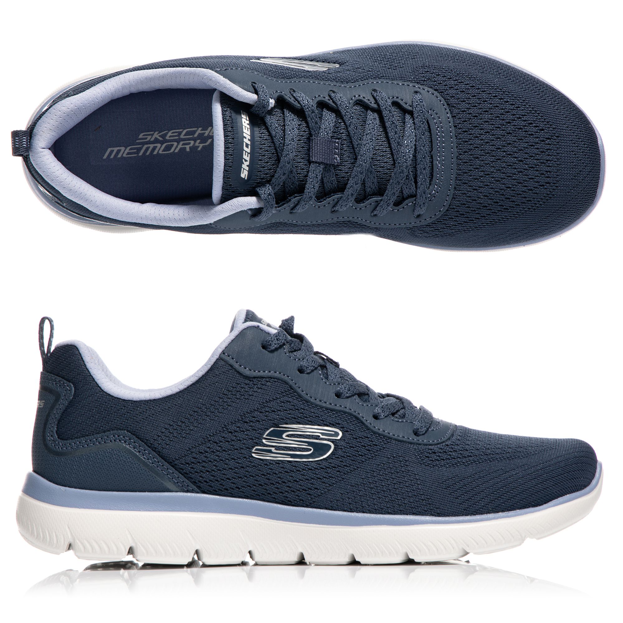 B-Ware SKECHERS Damen-Sneaker Summits Quiet Dream Materialmix