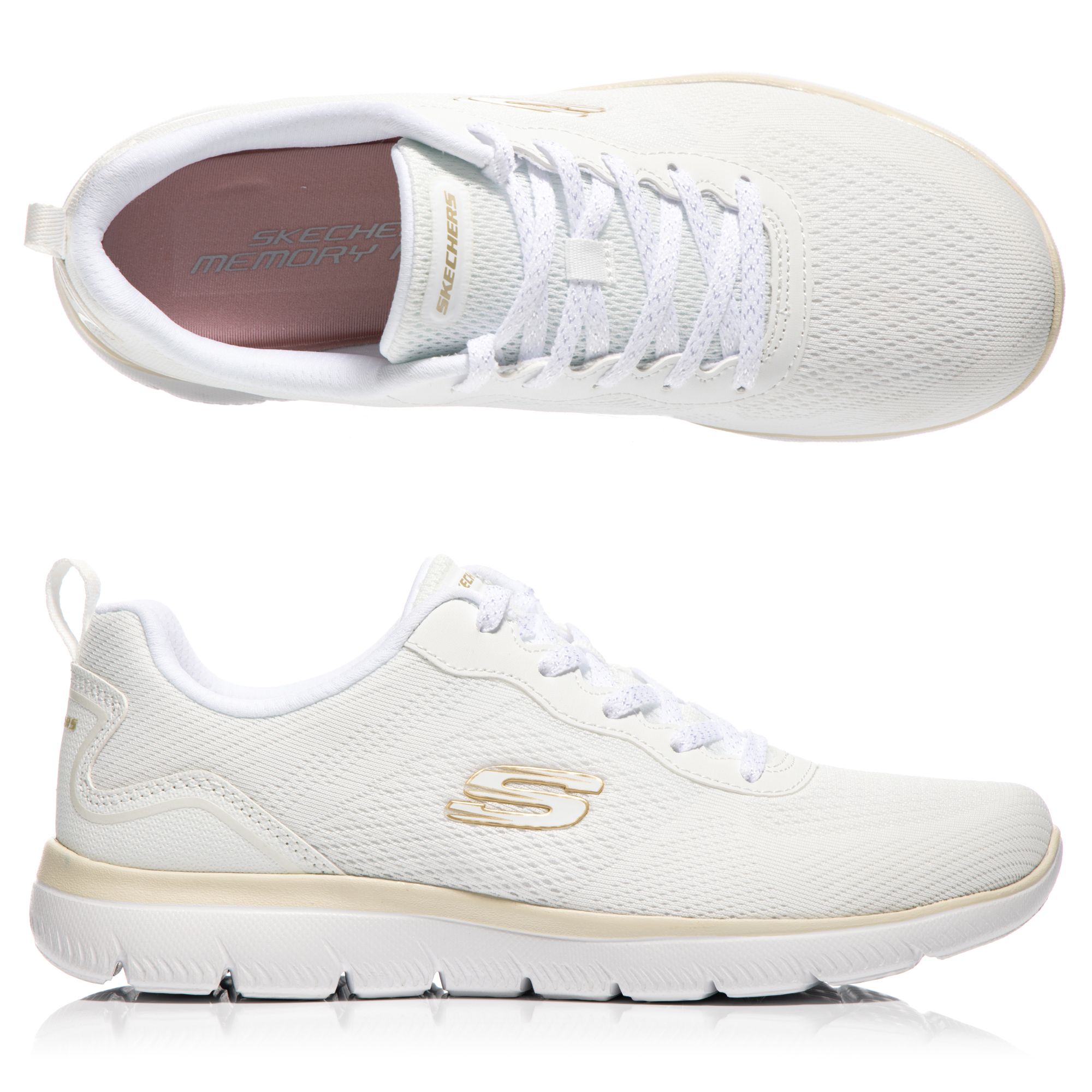 B-Ware SKECHERS Damen-Sneaker Summits Quiet Dream Materialmix