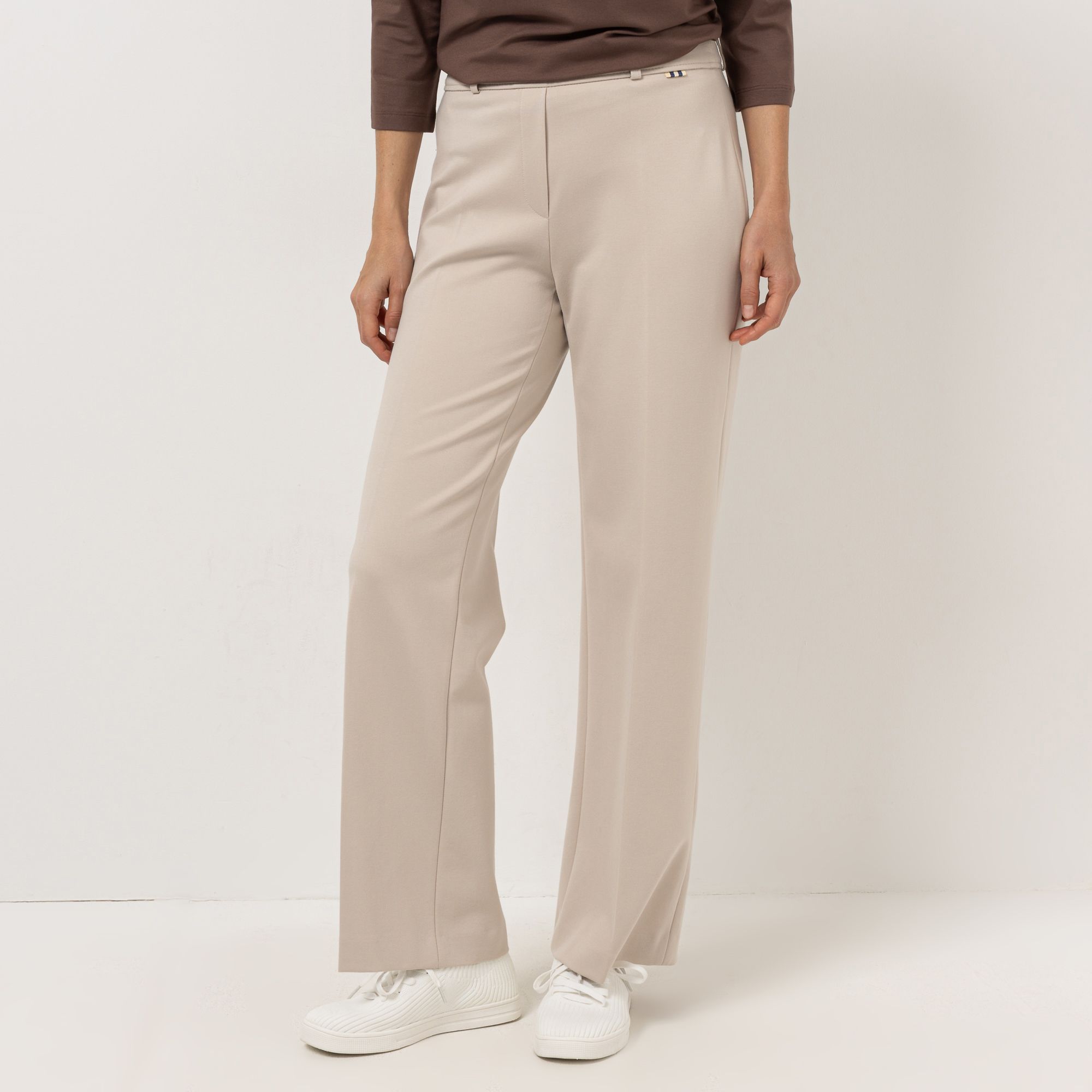 B-Ware STRANDFEIN Puntohose Bügelfalten OEKO-TEX®Standard 100