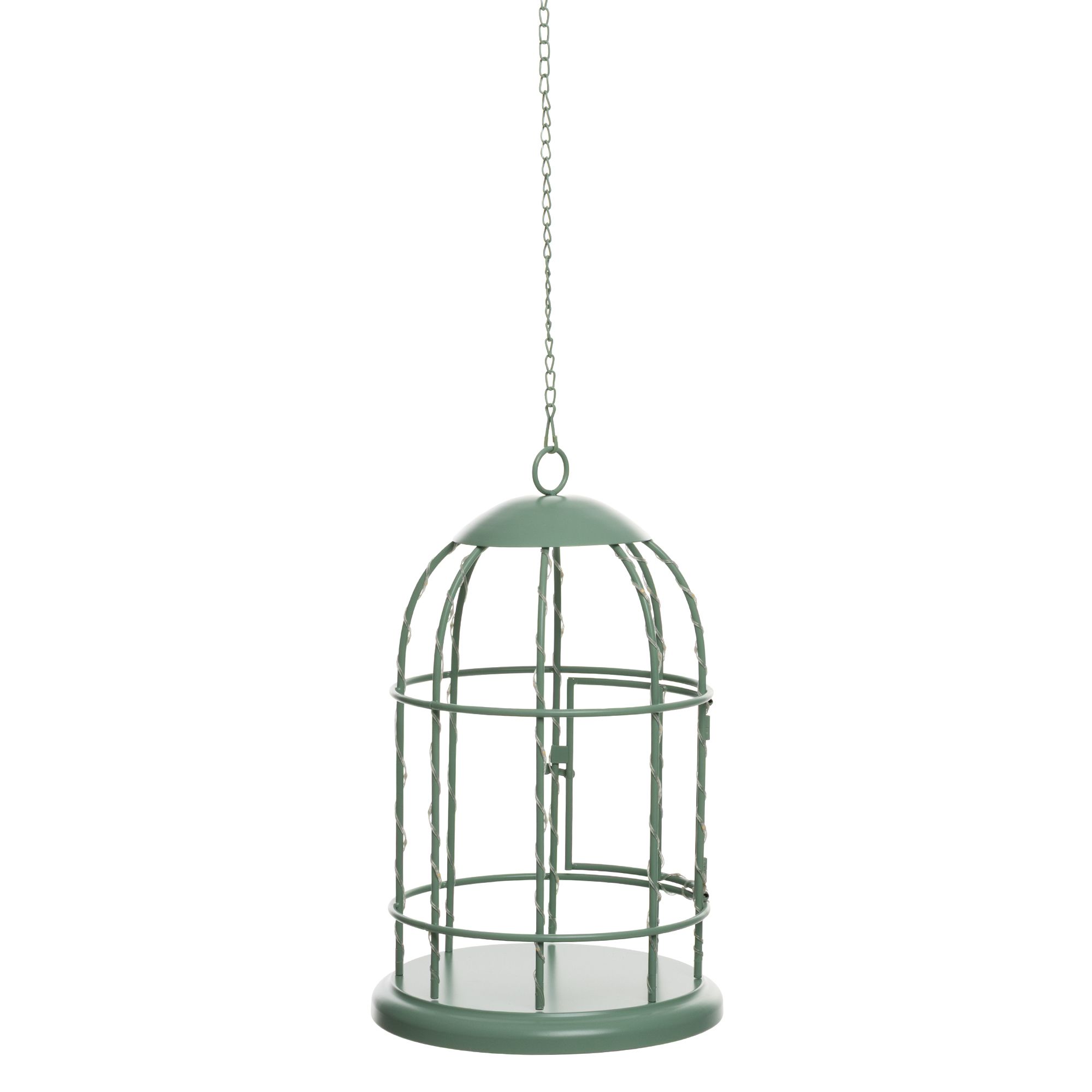 B-Ware LUMIDA Casa Deko-Vogelkäfig mit LED-Lichterkette 5h-Timerfunktion