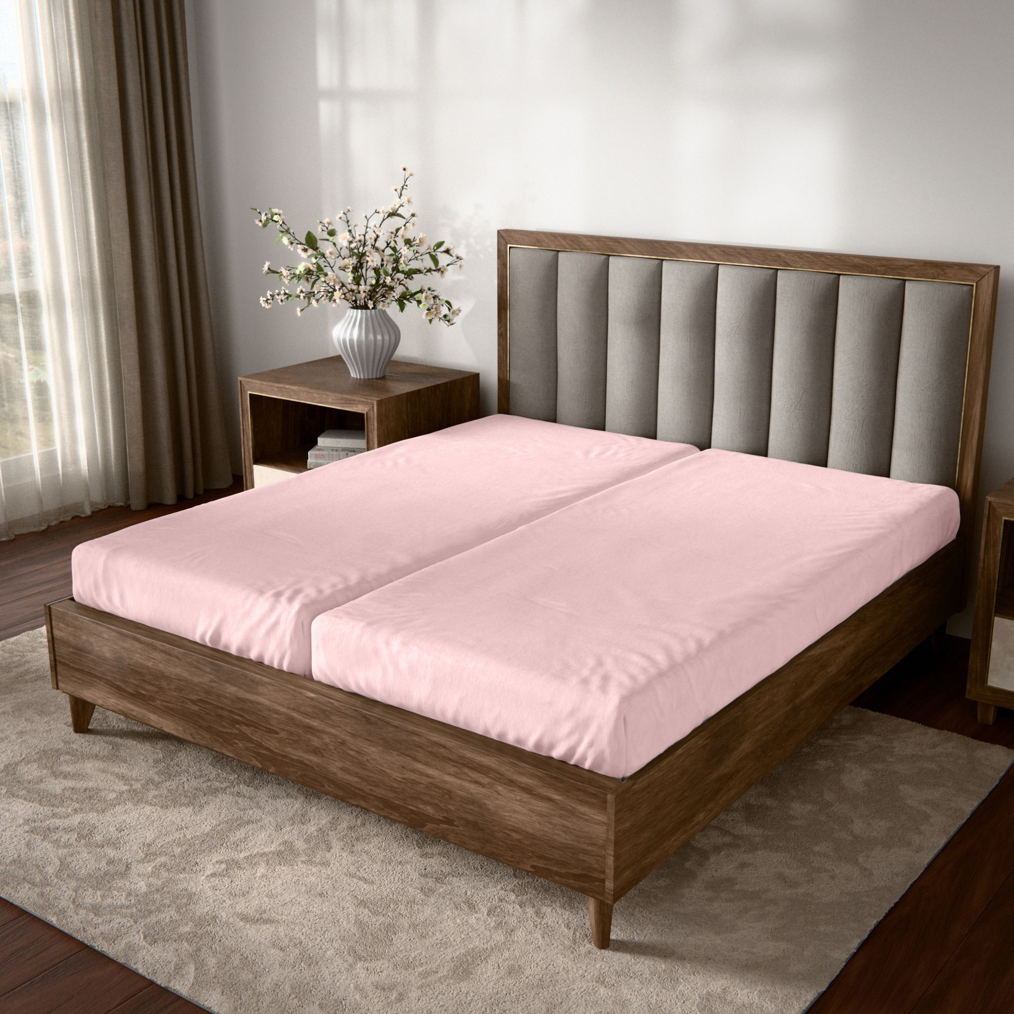 B-Ware JERYMOOD extra soft Spannbettlaken uni Mikrofaser Jersey