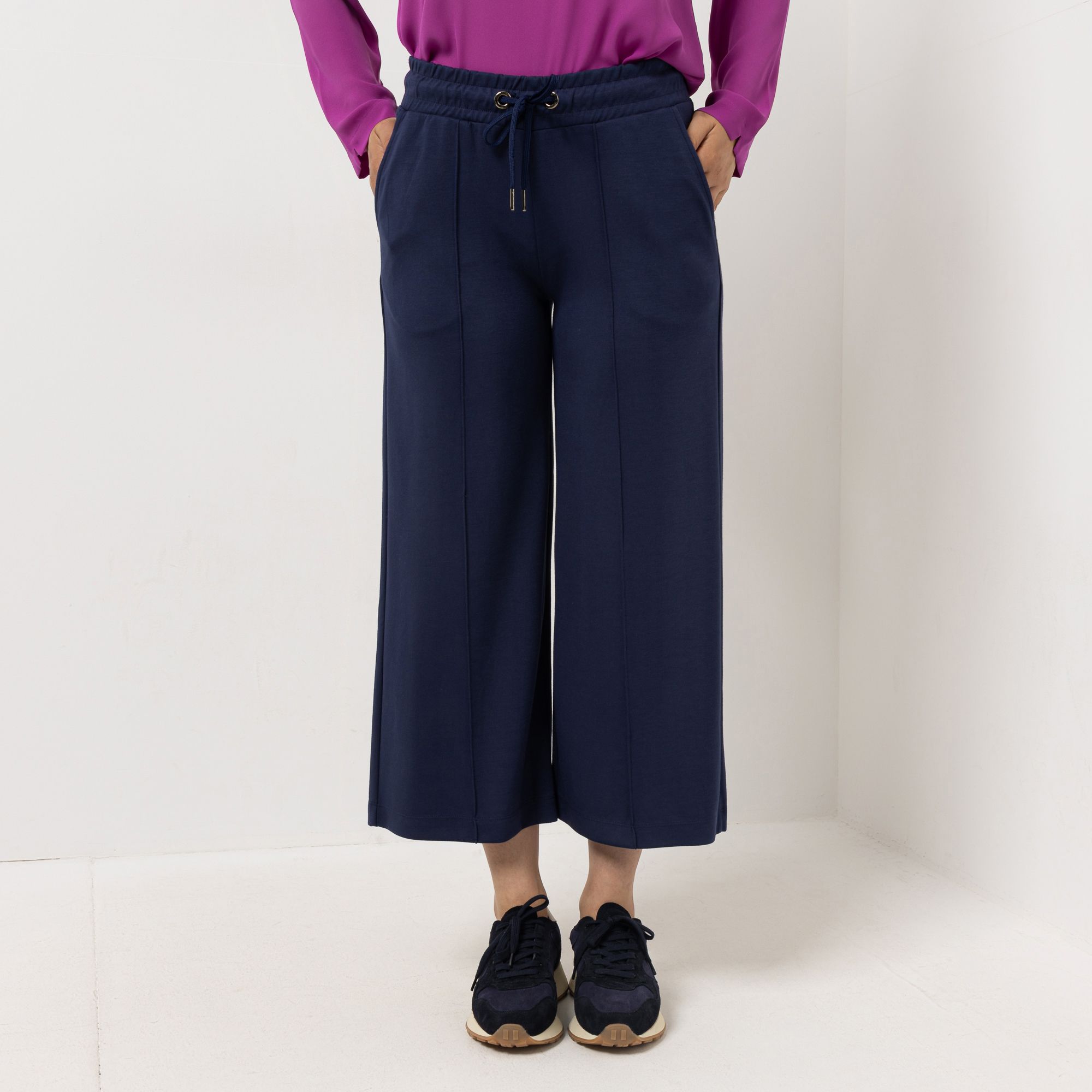 B-Ware STEFFEN SCHRAUT Hose, 7/8 Länge Rundumdehnbund Biesen