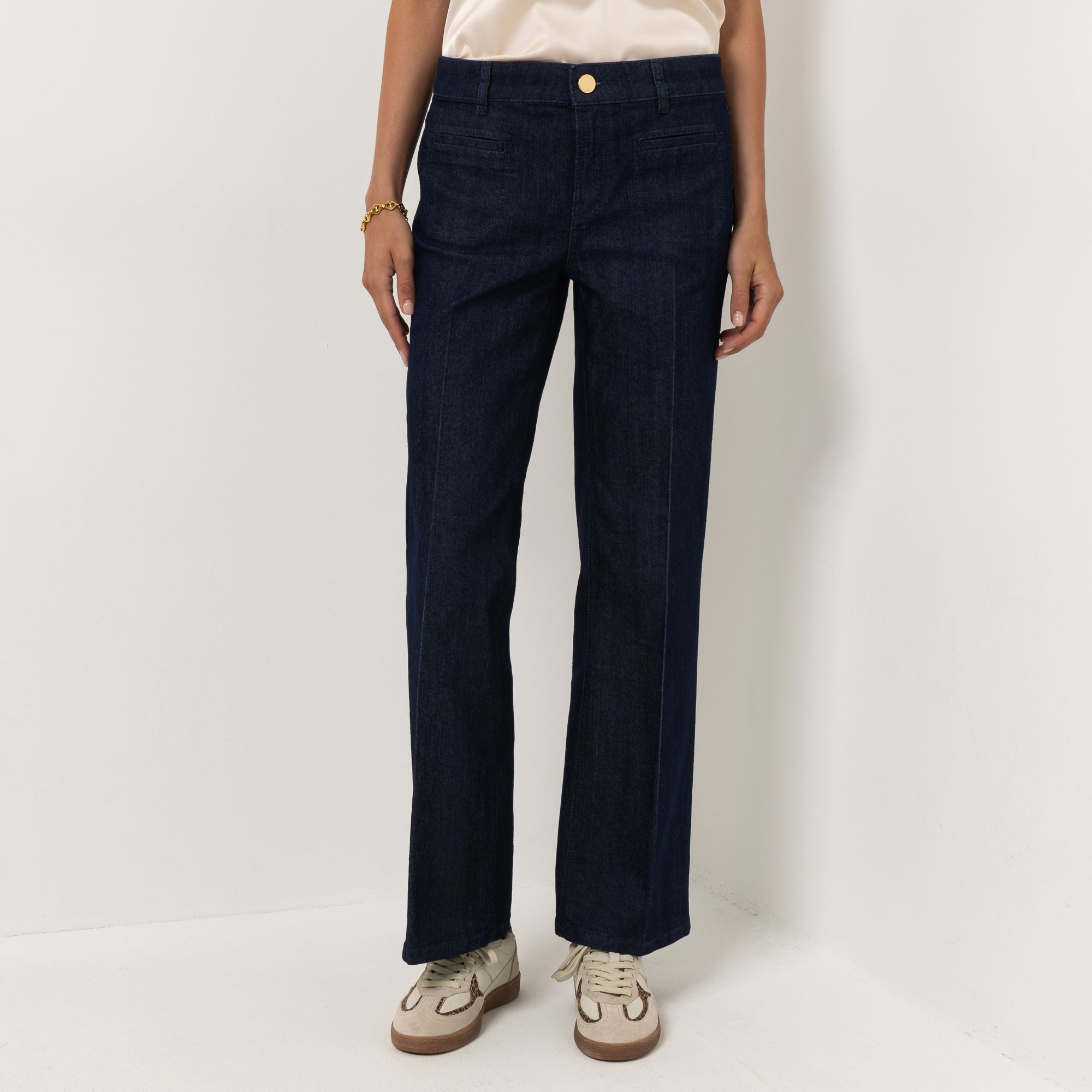 B-Ware STEFFEN SCHRAUT Jeanshose Bügelfalten Leistentaschen