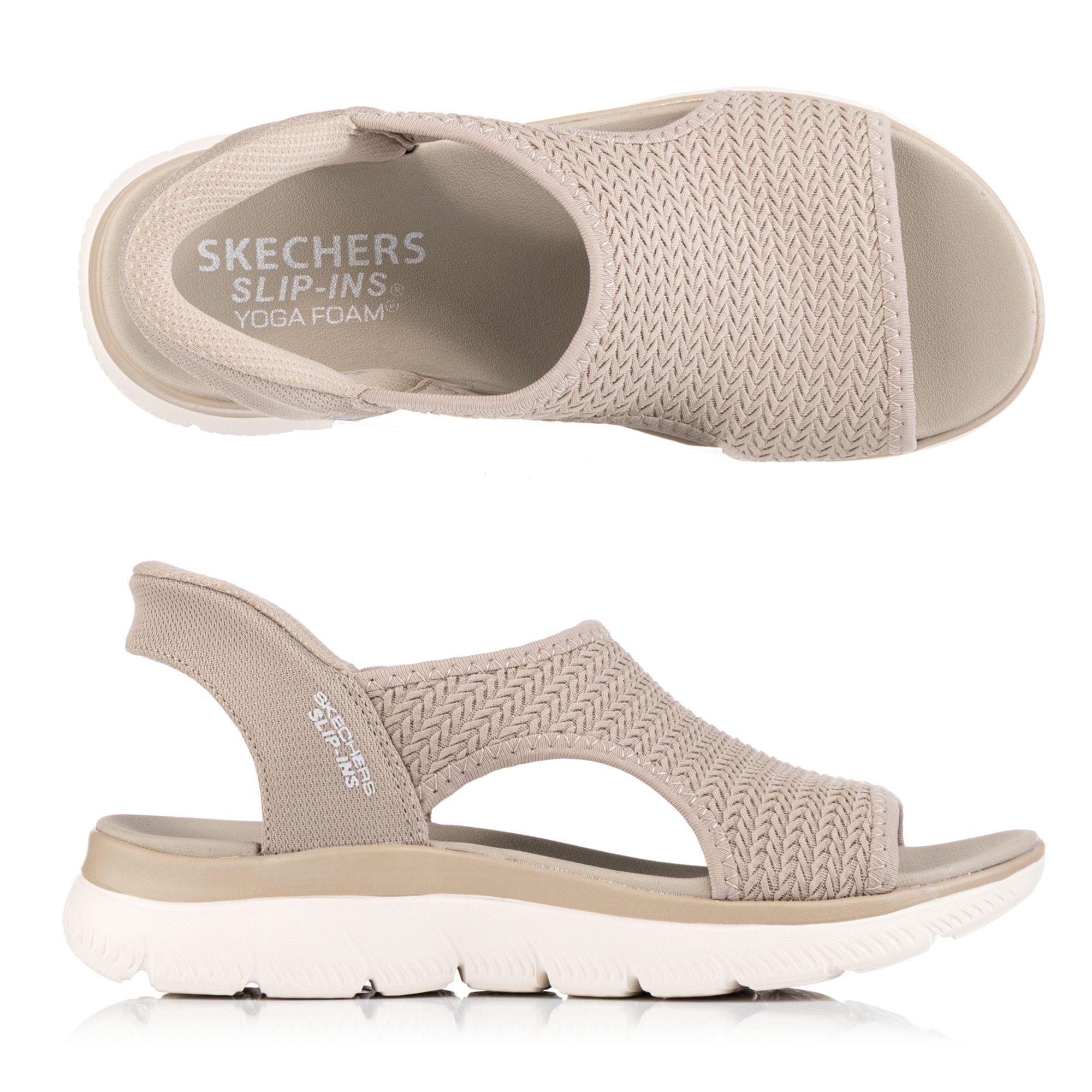 B-Ware SKECHERS Damen-Sandale Summits Strick