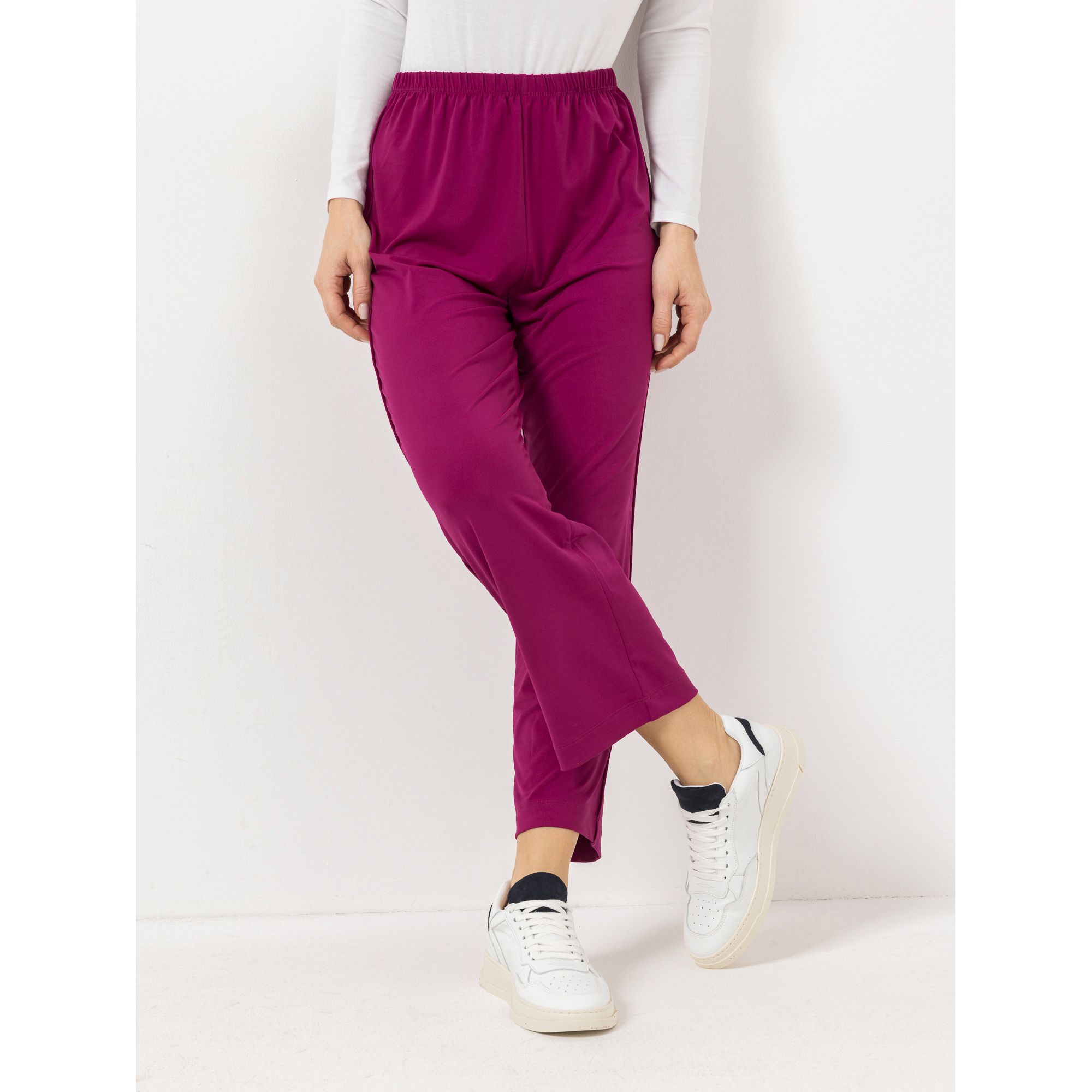 B-Ware IN-PRINT Hose, 7/8-Länge Rundumdehnbund schmale Paspellierung