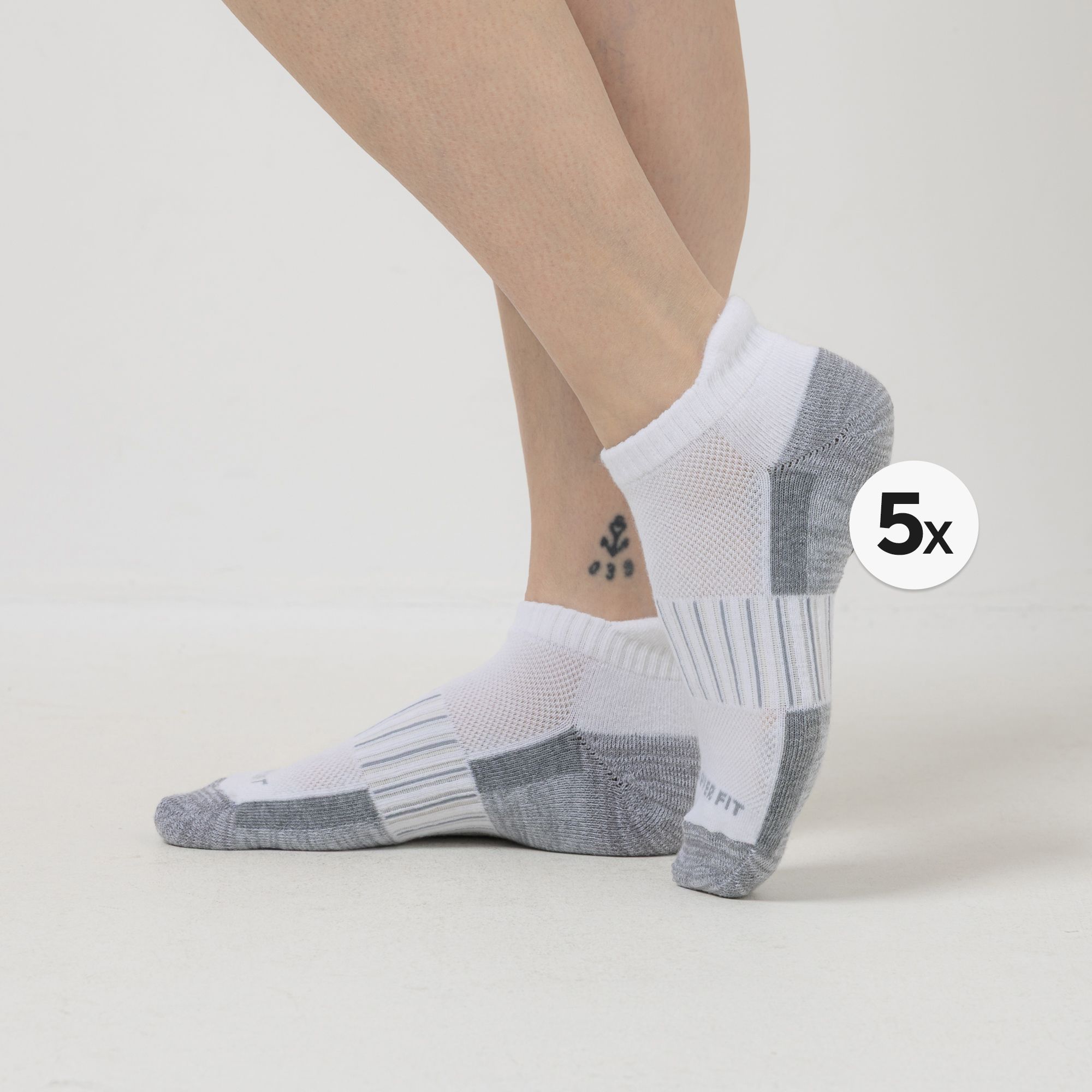 B-Ware COPPER fit™ Energy Sneaker Socken mit Fußgewölbestütze geruchsreduzierend