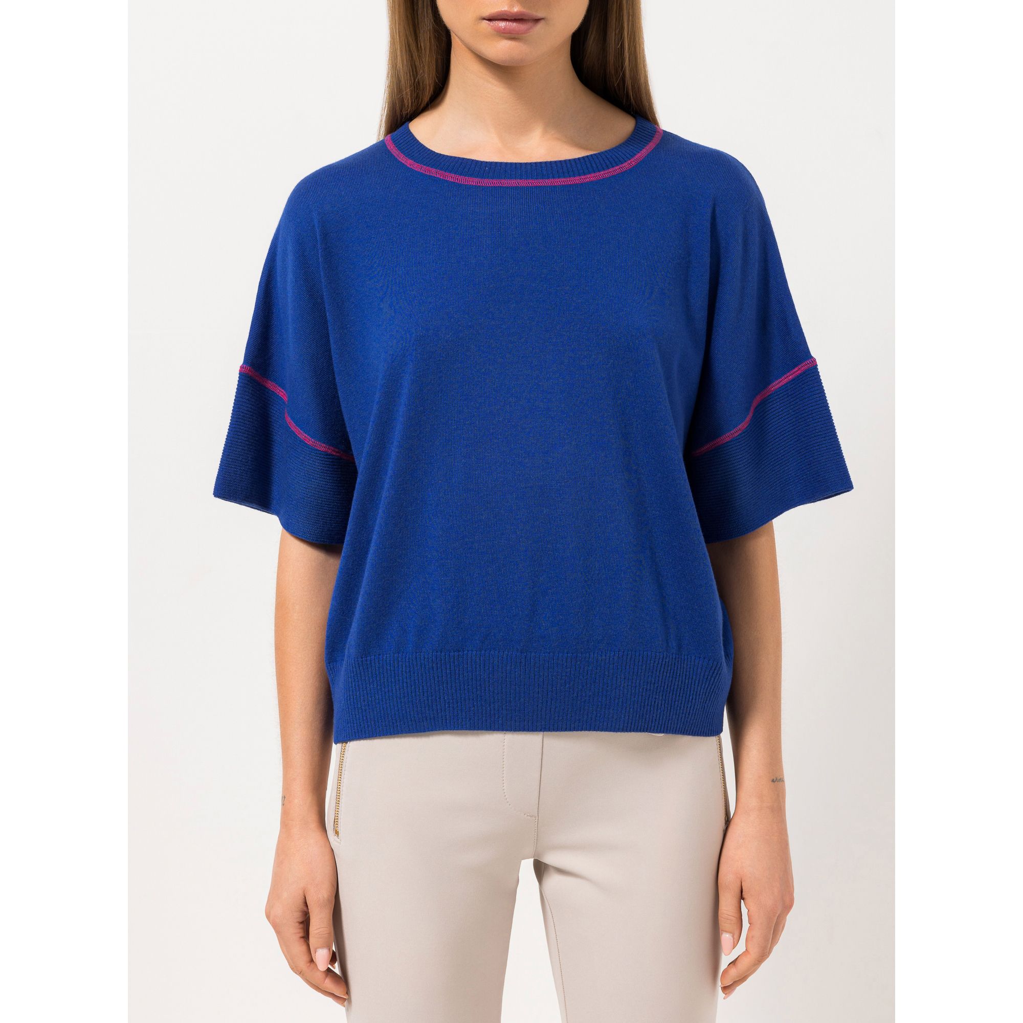 B-Ware STEFFEN SCHRAUT Pullover Venedig Rundhalsausschnitt Kontrast-Streifen