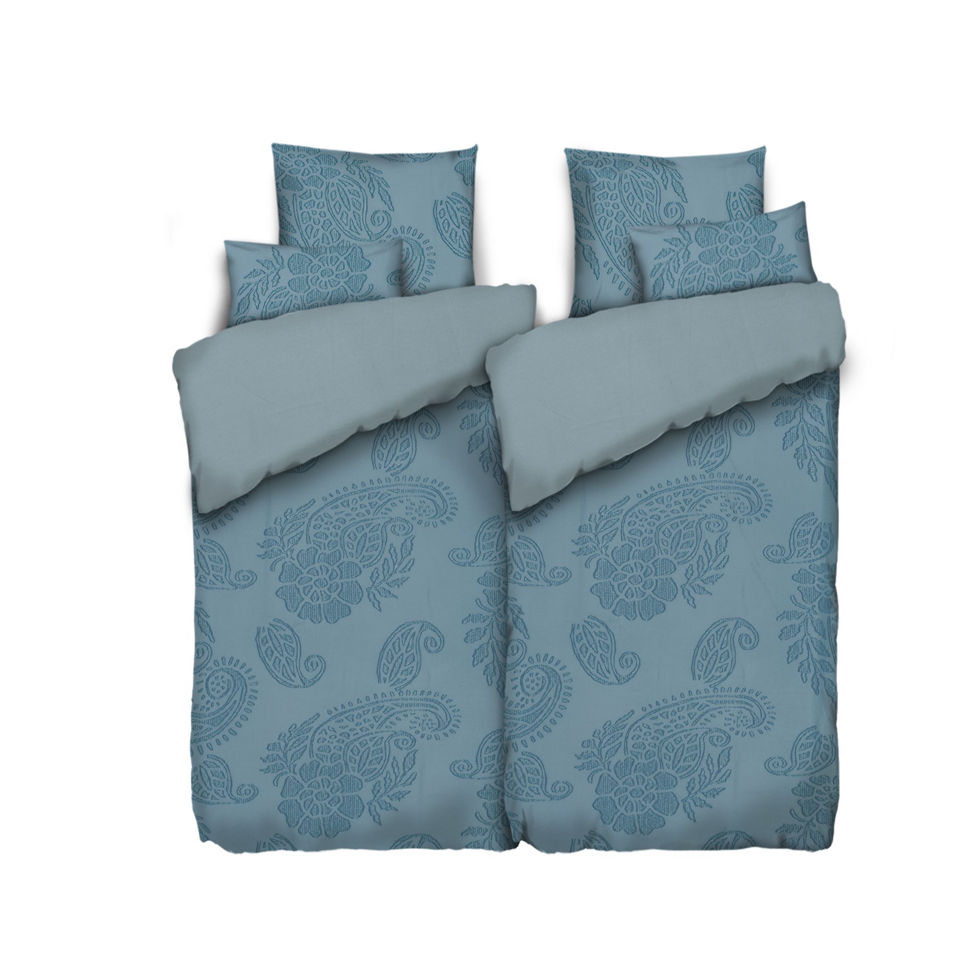 B-Ware SOFT WAVE Wendebettwäsche Paisley-Tufting MF Strukturmix