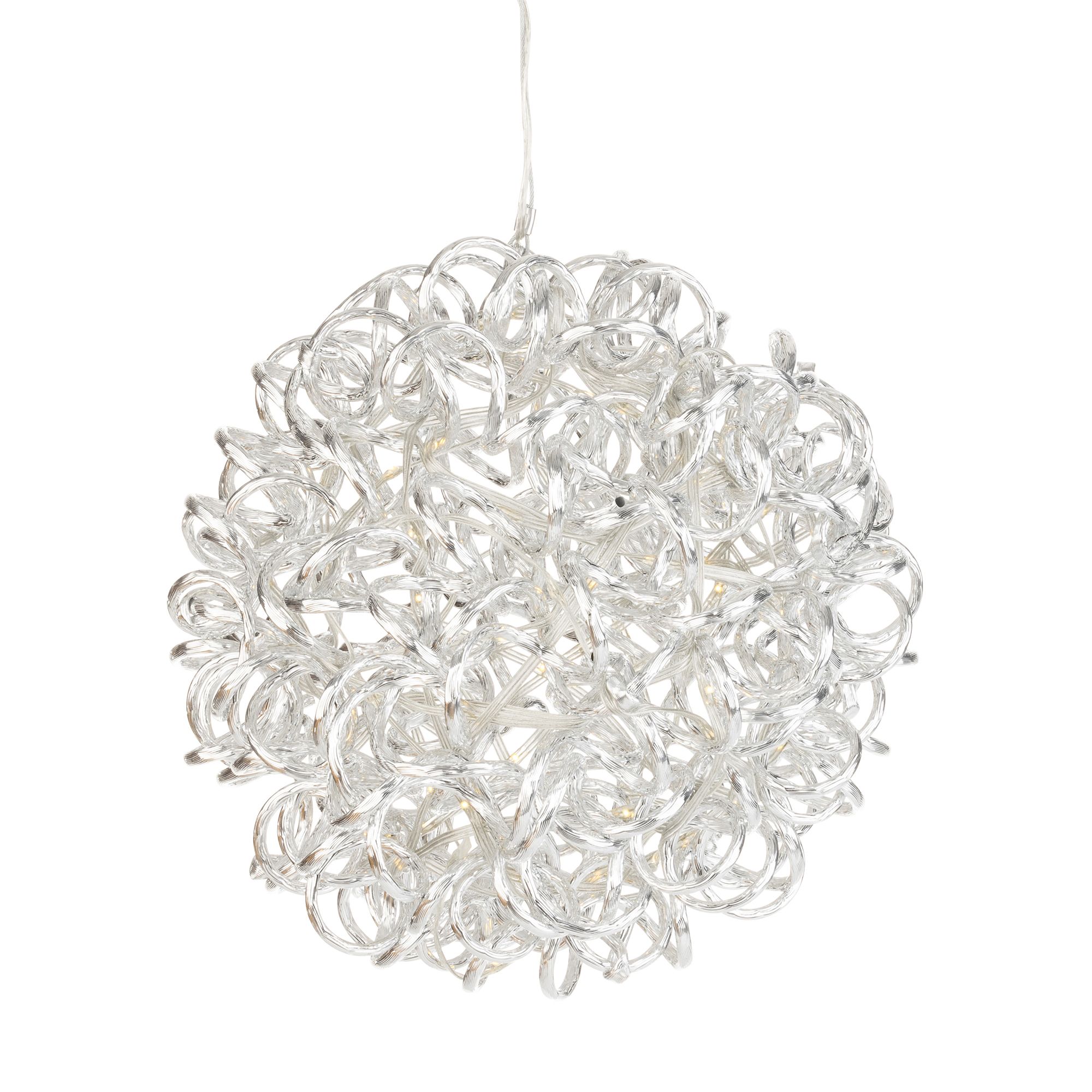 B-Ware LUMIDA Xmas LED-Metalldekoration 8 Funktionen, 80 LEDs Timer, Ø 26cm