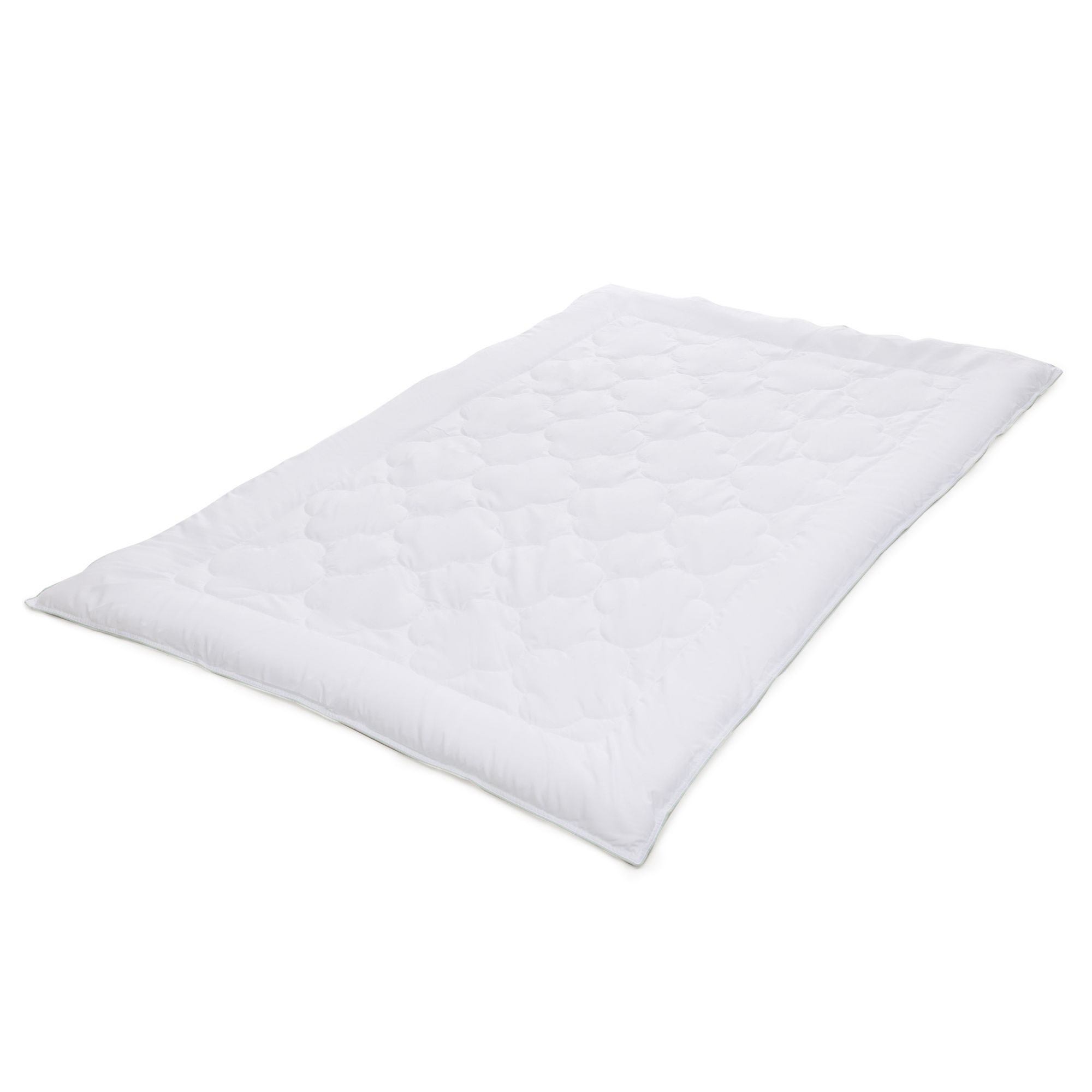B-Ware POLYSOFT Sommerdecke extra leicht Wolkensteppung