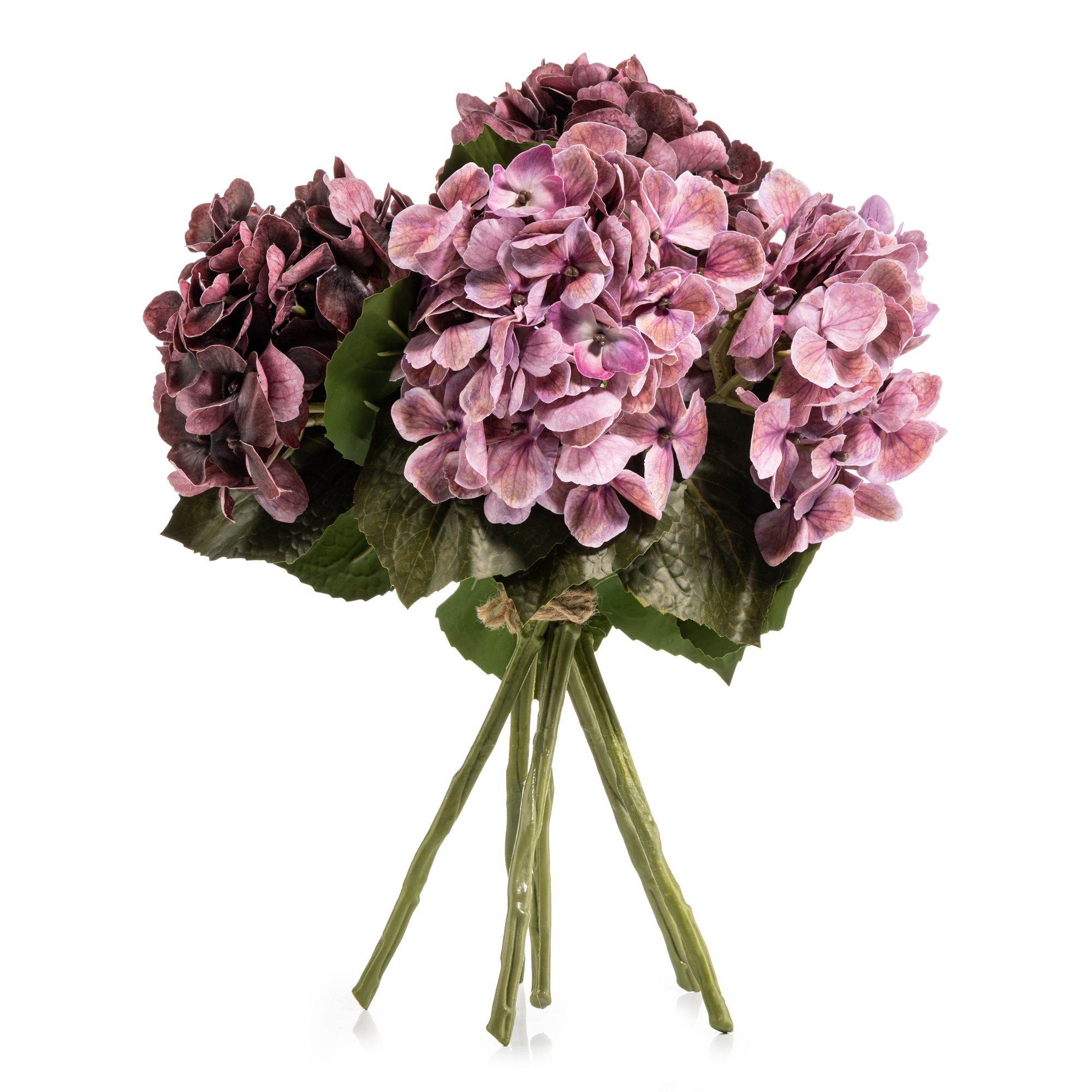 B-Ware ABELLA Flora künstl. Bouquet Hortensien Realtouch-Effekt