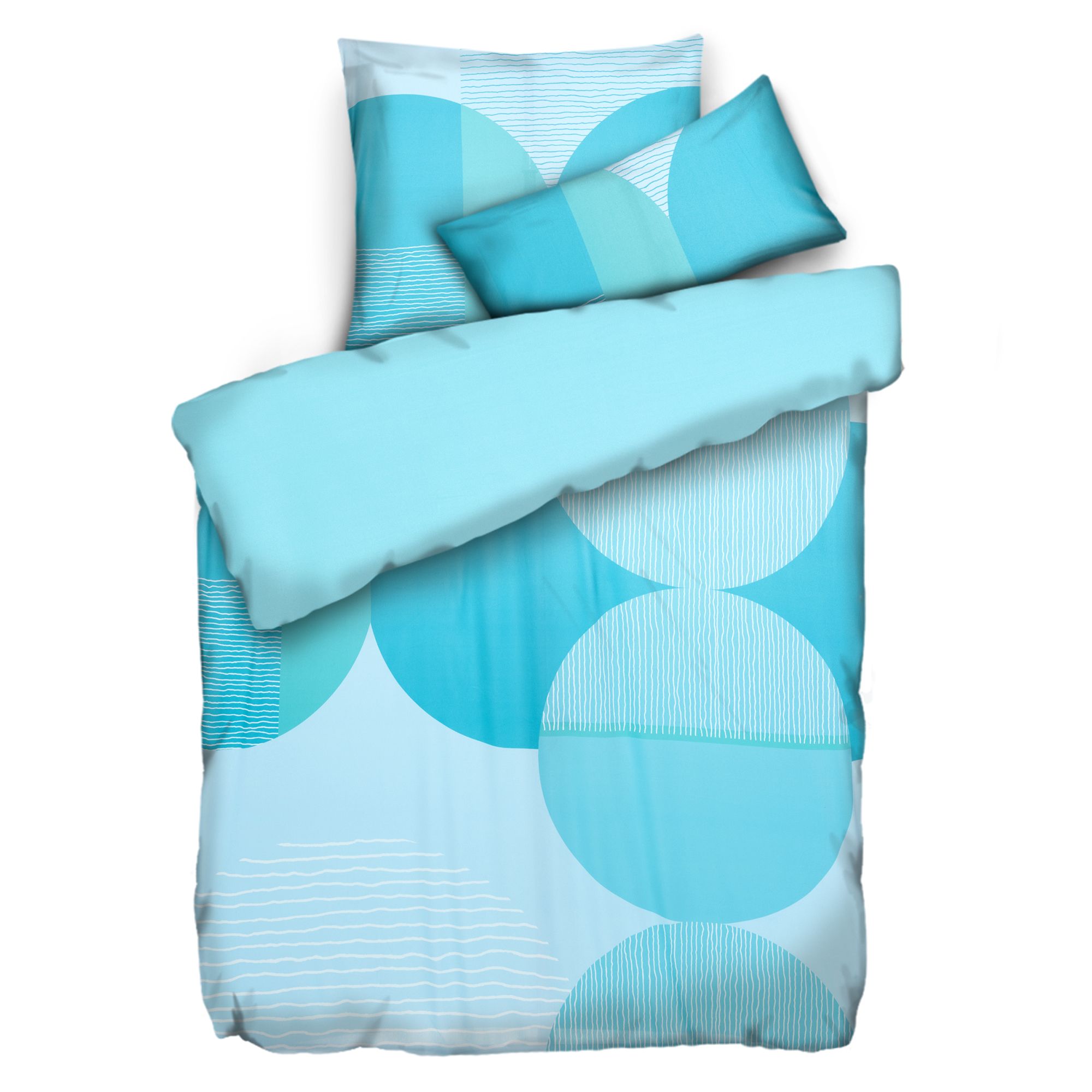 B-Ware JERYMOOD Wendebettwäsche HeiQ Smart-Ausrüstung Einzelbett, 3tlg.