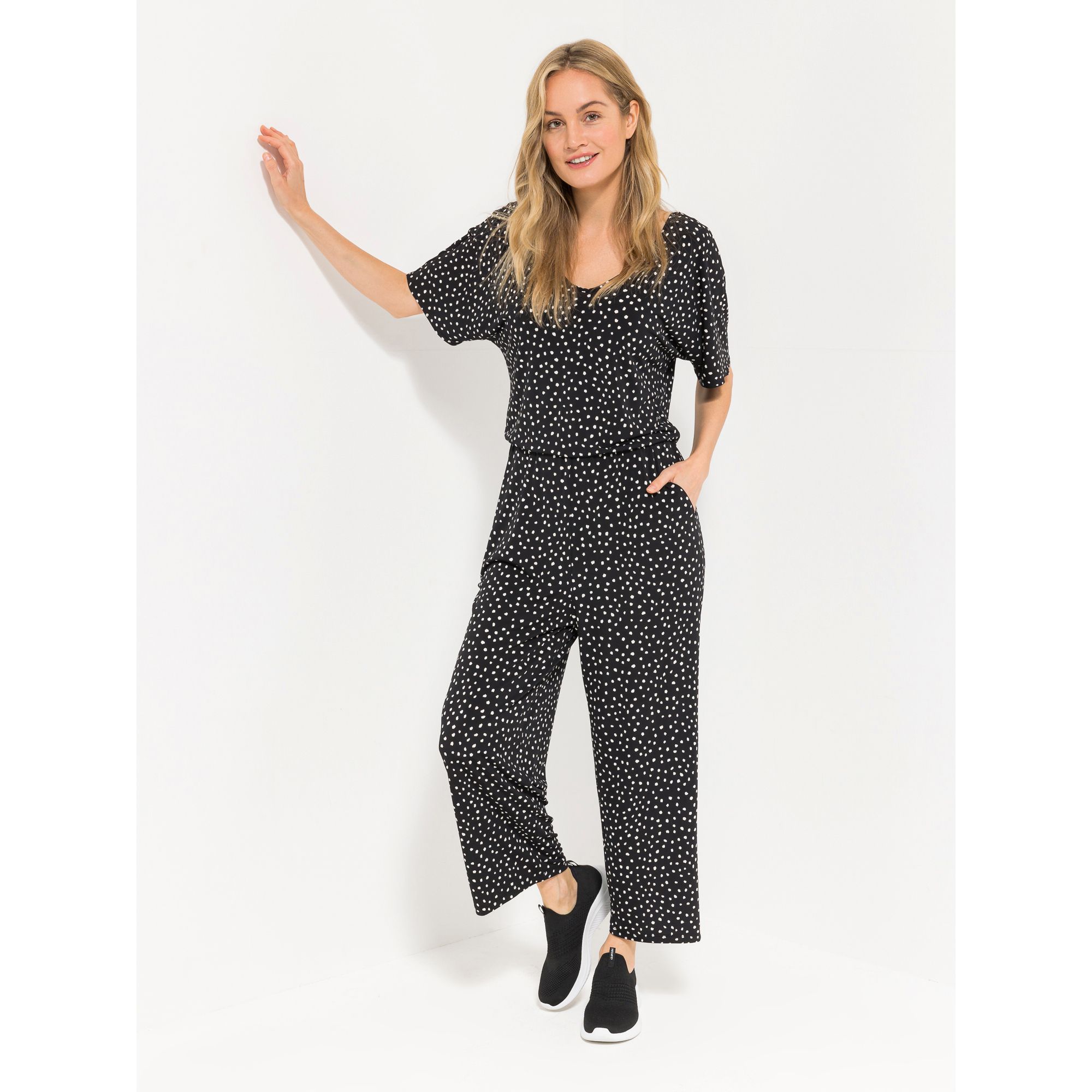 B-Ware KIM & CO. Jumpsuit, knöchellang Brazil Knit Jersey 2 Eingrifftaschen