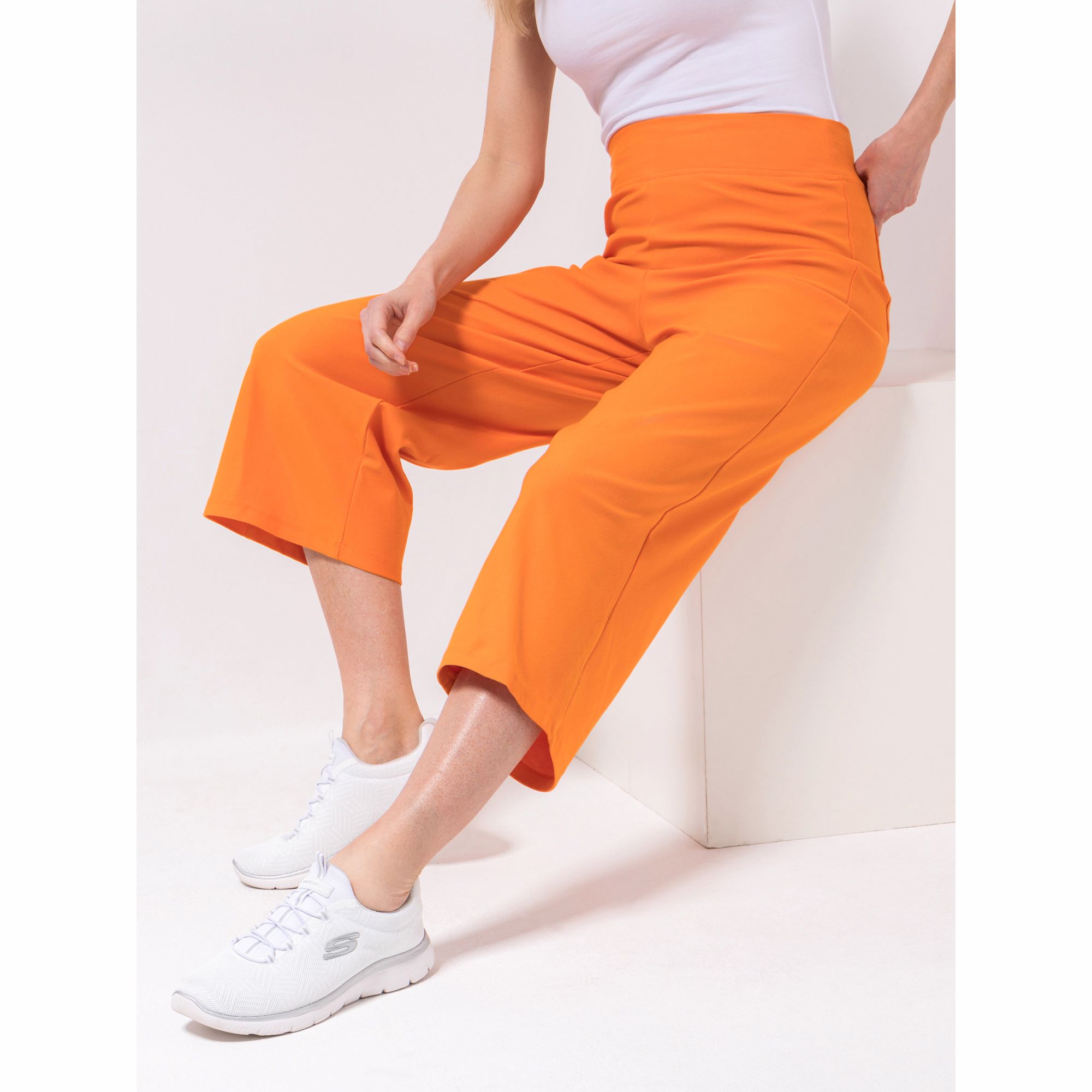 B-Ware KIM & CO. Hose, 7/8-Länge Denim Jersey 2 Gesäßtaschen