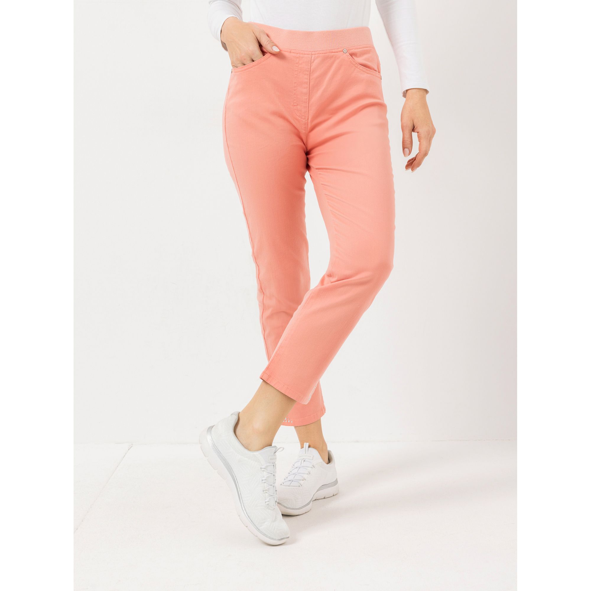 B-Ware Raphaela by Brax Jeans Pamina Deko 6/8 Rundumdehnbund 5-Pocket-Style