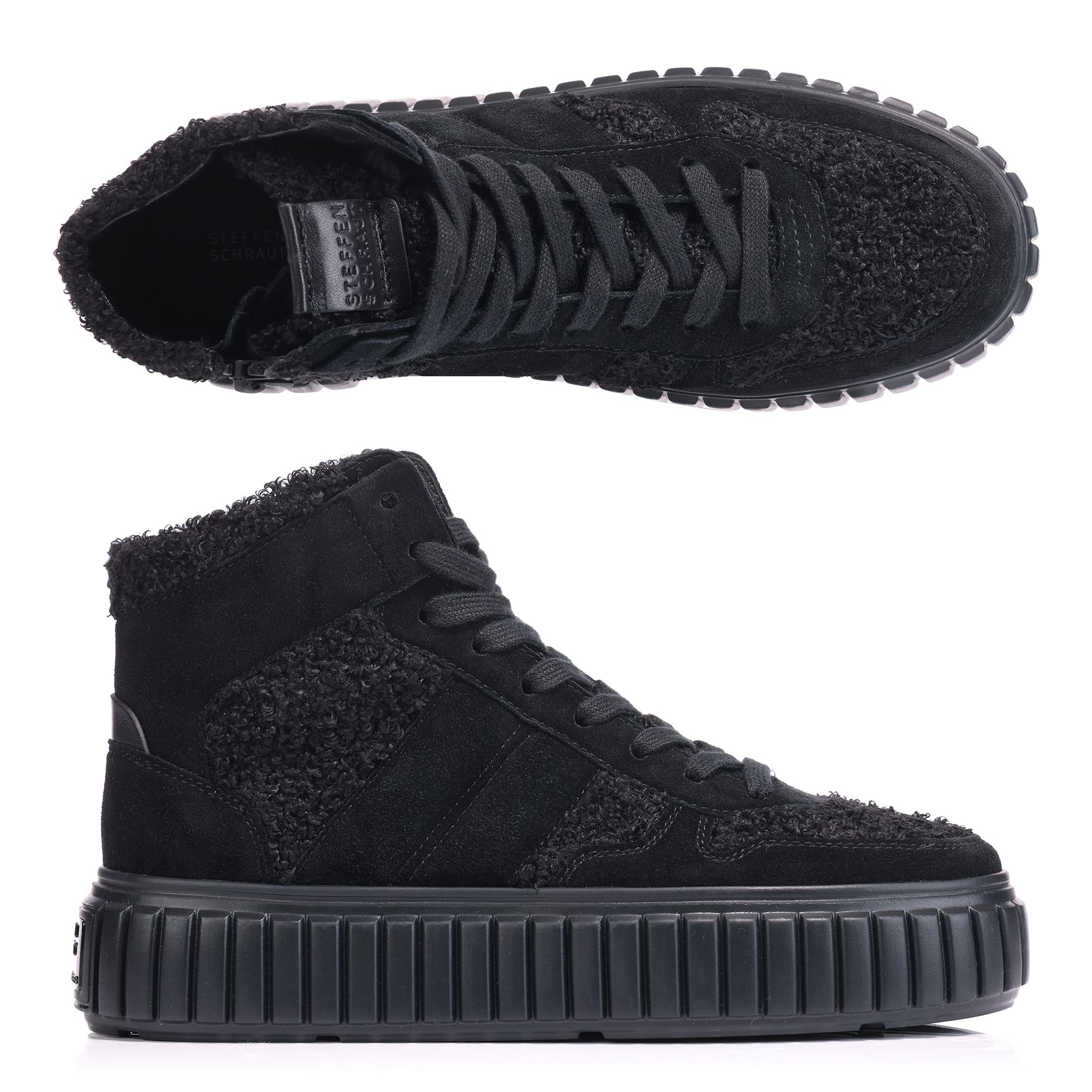 B-Ware STEFFEN SCHRAUT by Kennel & Schmenger Damen-Hightop Sneaker Absatz ca. 4,5cm