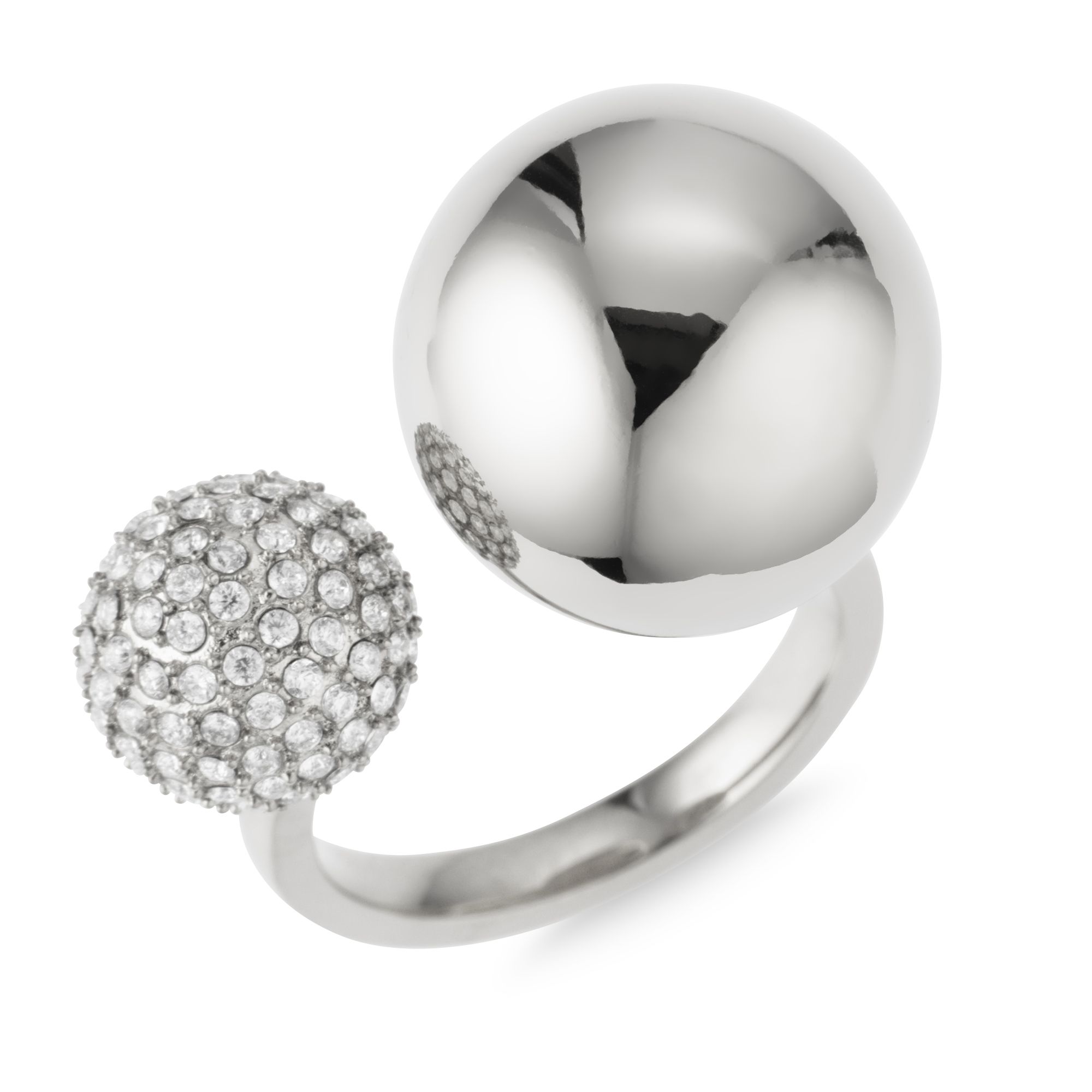 B-Ware STEFFEN SCHRAUT Ring Kugeldesign 130 Zirkonia