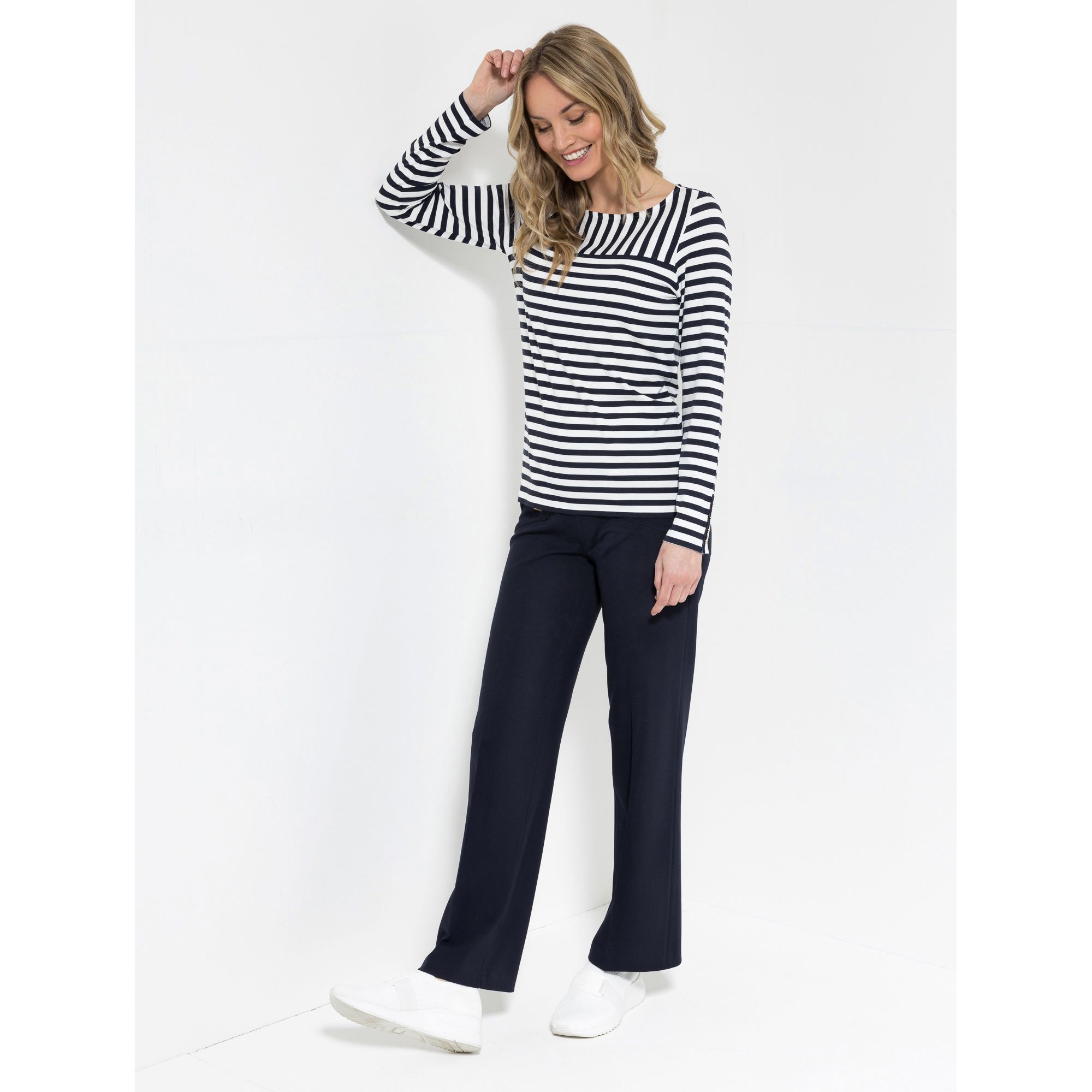 B-Ware STRANDFEIN Shirt Rundhalsausschnitt mit ECOVERO Viskose