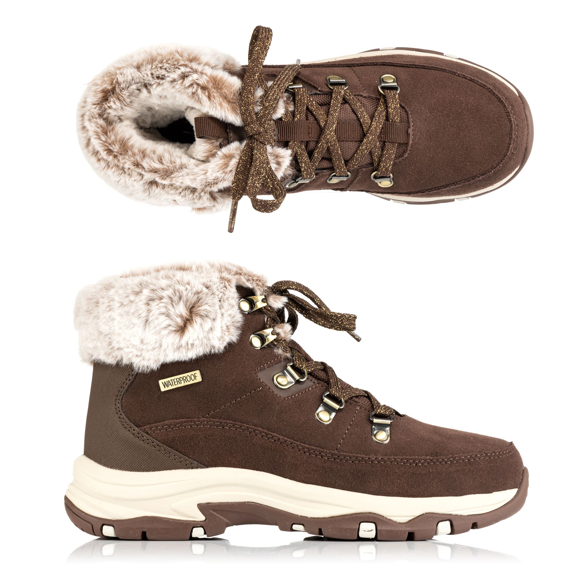 B-Ware SKECHERS Damen-Trekkingschuh Trego wasserdicht