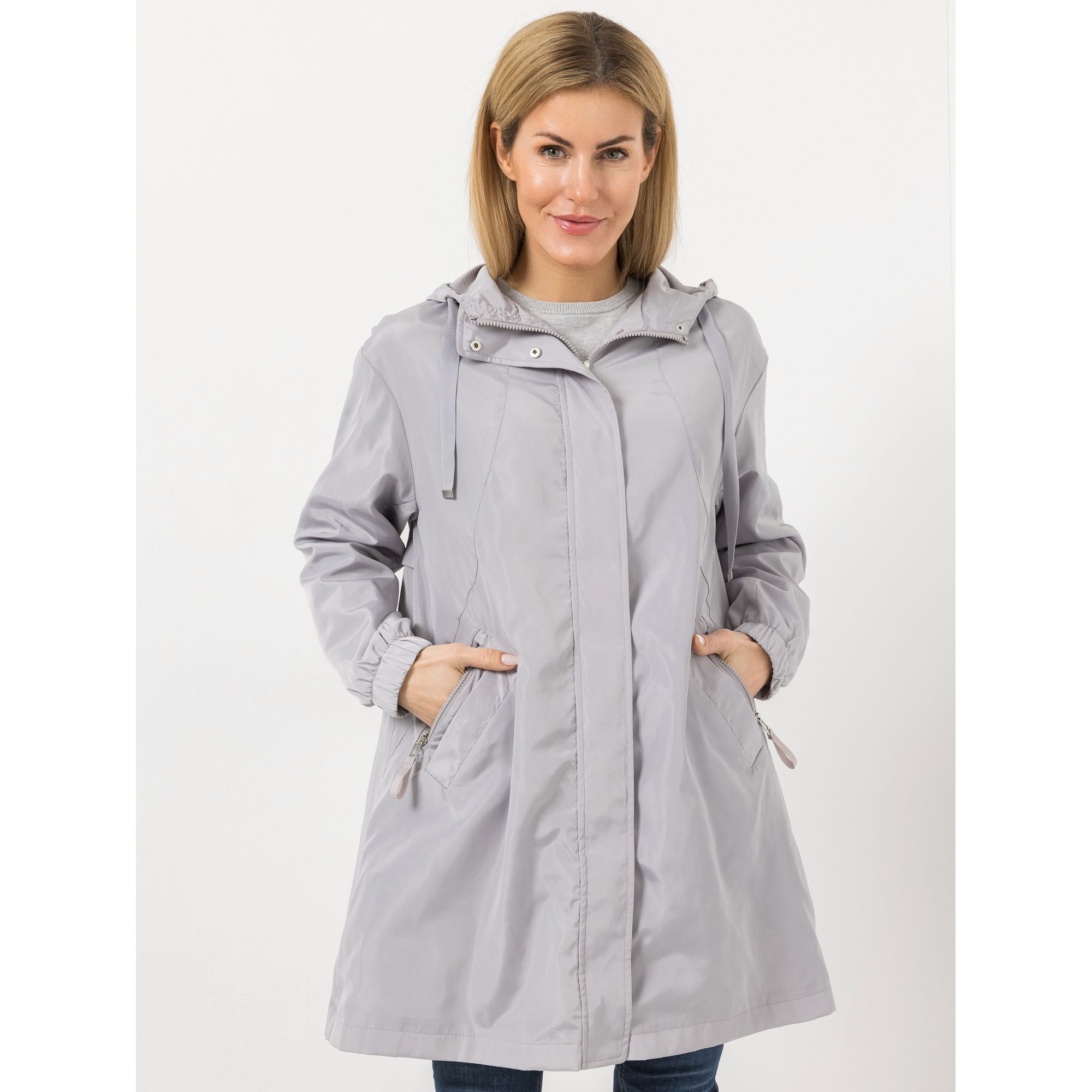 B-Ware CENTIGRADE Kurzmantel mit Kapuze 2-Wege-Reißverschluss