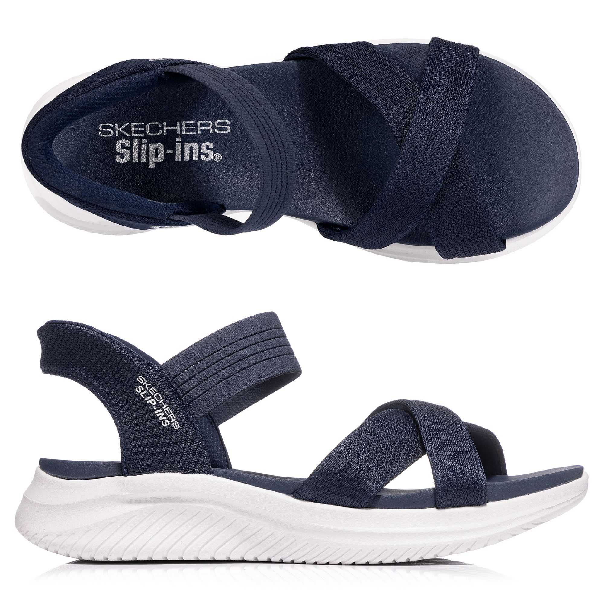 B-Ware SKECHERS Damen-Sandale Ultra Flex 3.0 Mesh