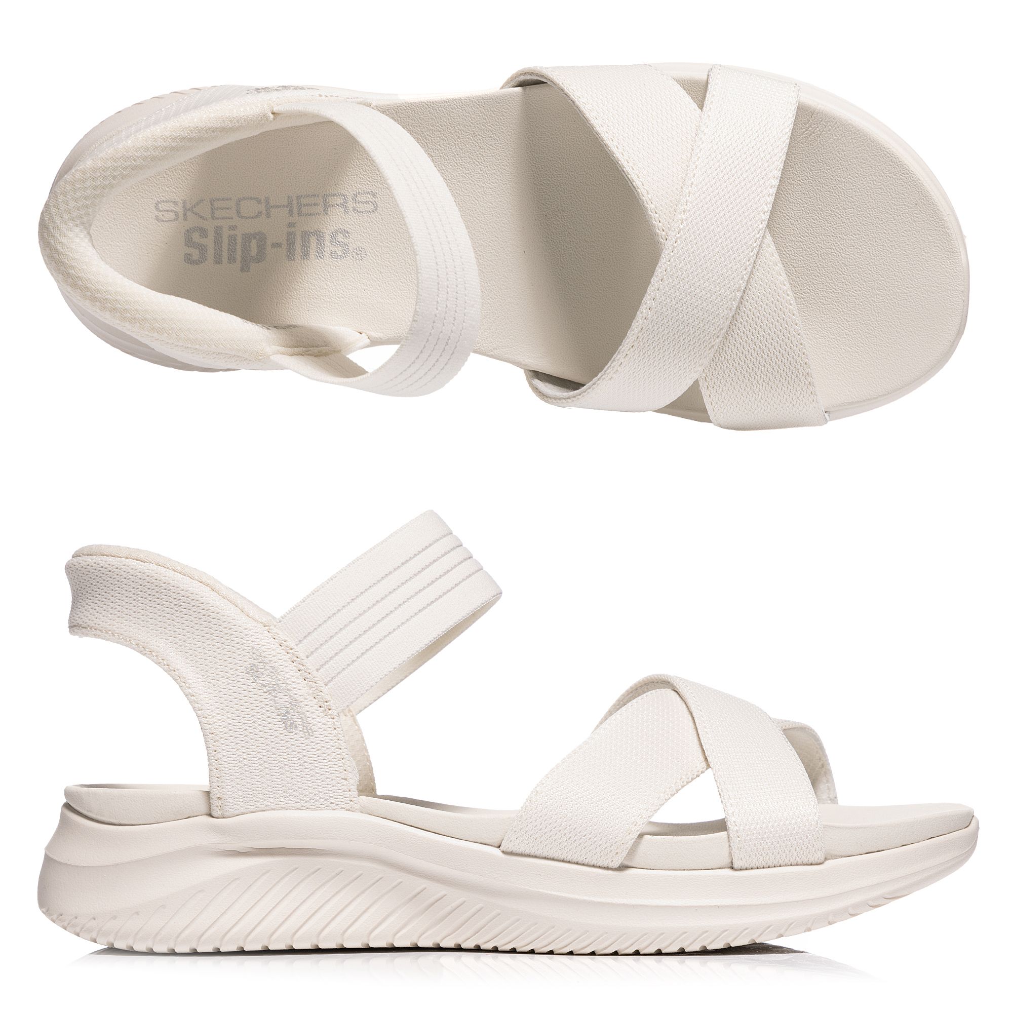 B-Ware SKECHERS Damen-Sandale Ultra Flex 3.0 Mesh