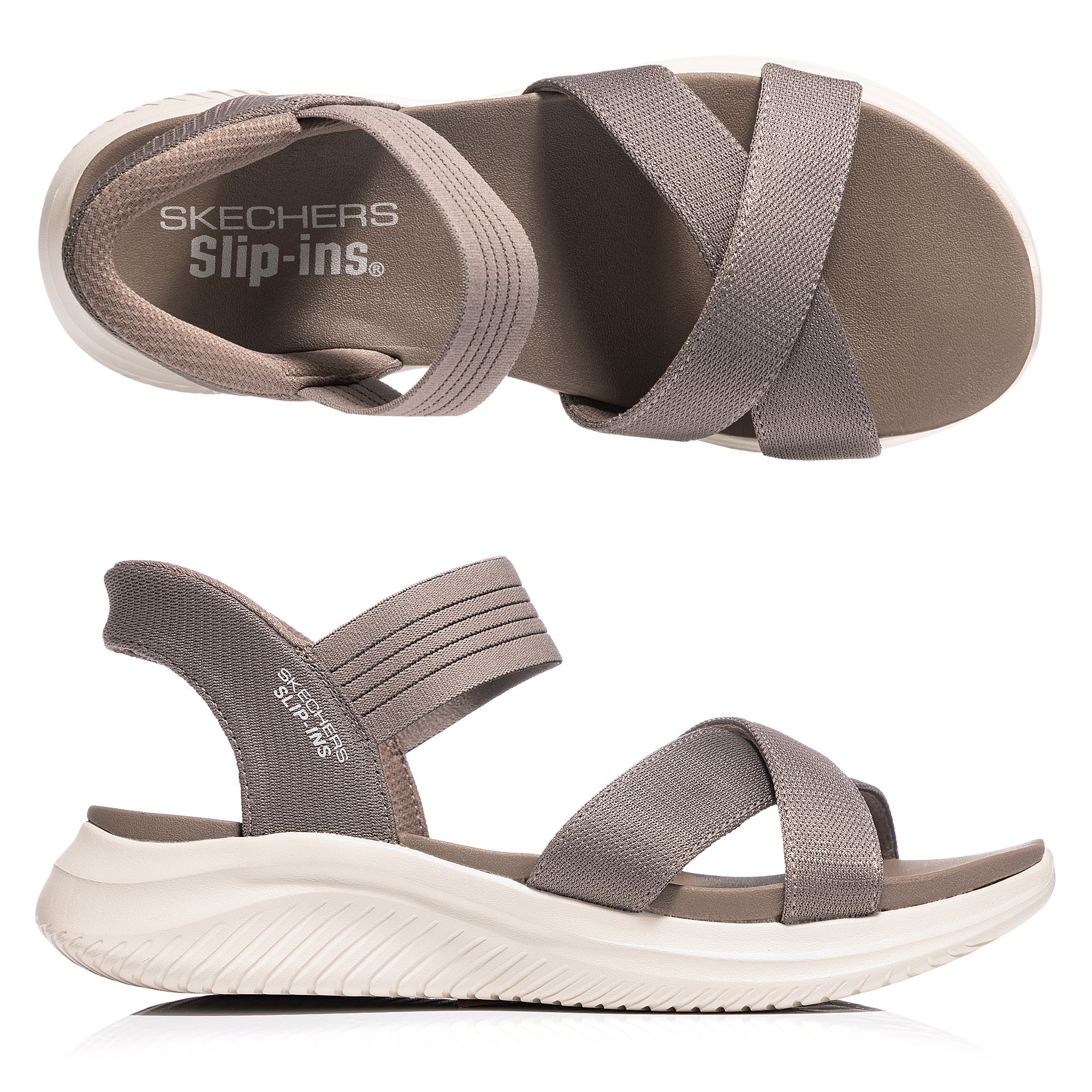 B-Ware SKECHERS Damen-Sandale Ultra Flex 3.0 Mesh