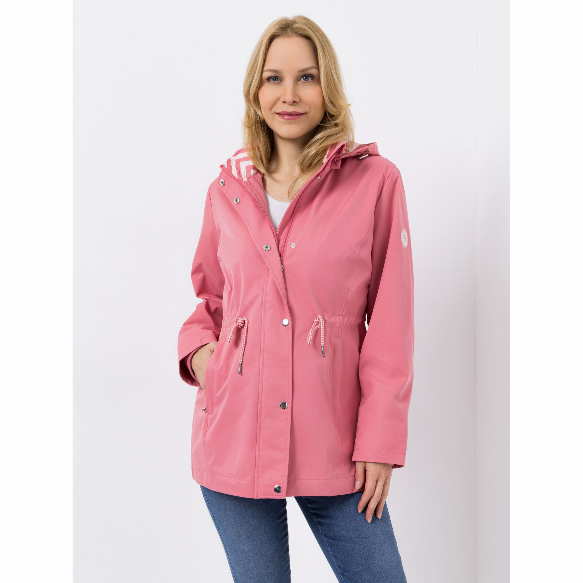 B-Ware CENTIGRADE Parka Stehkragen 2-Wege-Reißverschluss