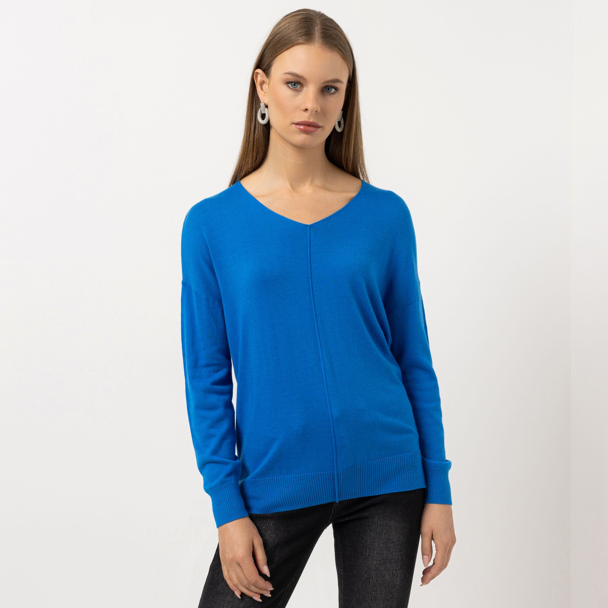 B-Ware STEFFEN SCHRAUT Pullover Avignon seitliche Schlitze aus ECOVERO Viskose