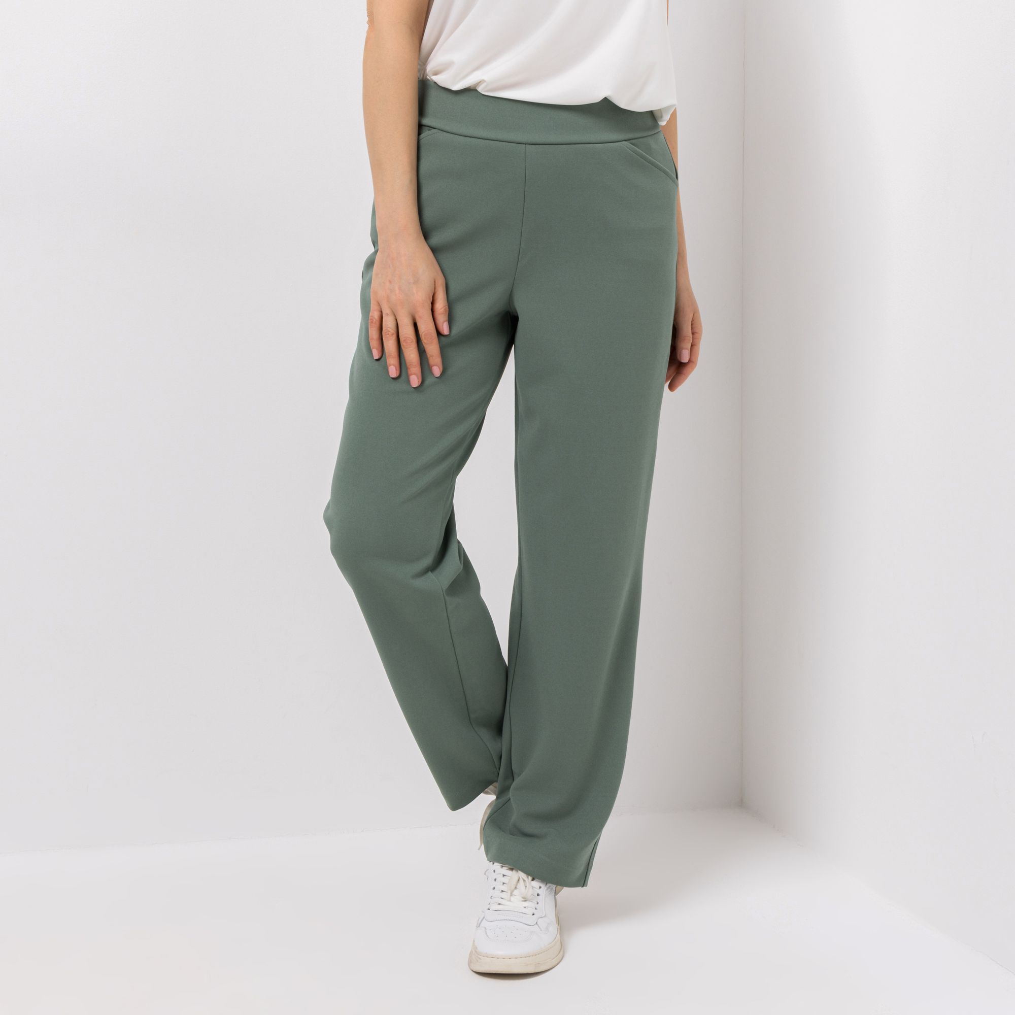 B-Ware KIM & CO. Hose, knöchellang Ponti Crepe Jersey 2 Eingrifftaschen