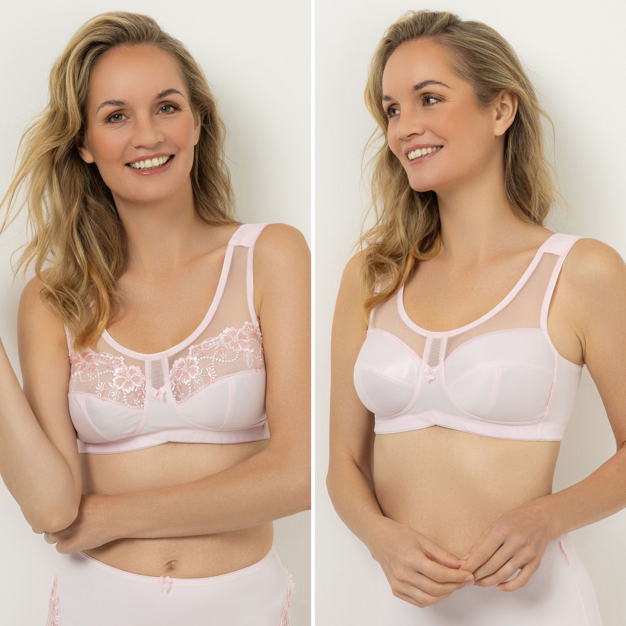 B-Ware LITTLE ROSE 2 Entlastungs-BHs Mikrofasermischung Passform Lady